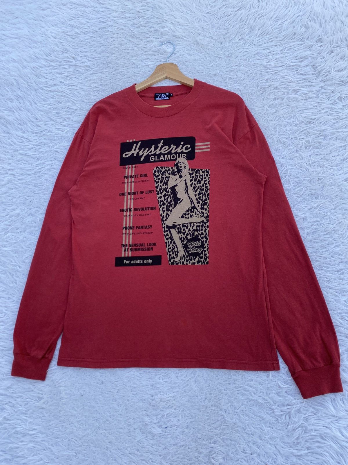 Hysteric Glamour Rare Vintage Hysteric Glamour Sexy Women Longsleeve Tshirt Size US M / EU 48-50 / 2 - 4 Thumbnail