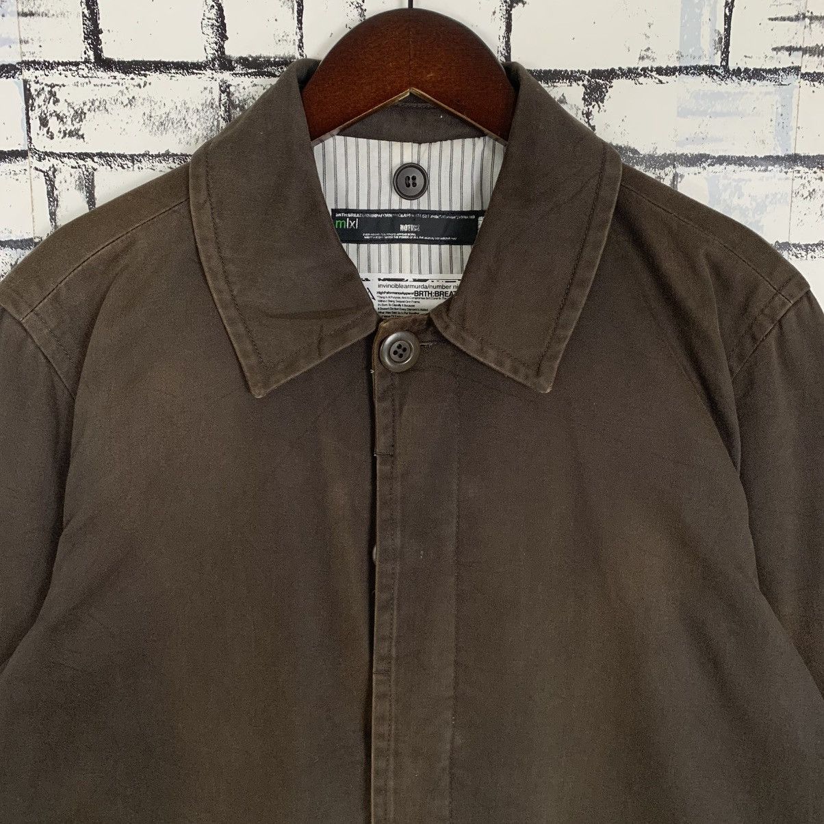 Number (N)ine Vintage Japanese Invicible Armurda X Number Nine Long Jacket Size US M / EU 48-50 / 2 - 2 Thumbnail