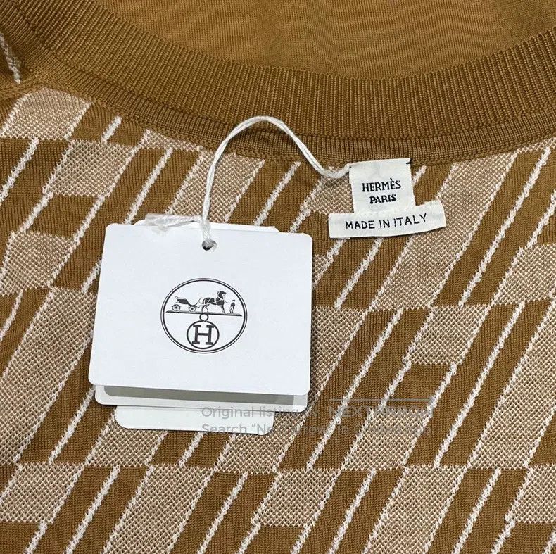Hermes Hermes Caramel-colored cardigan jacket Size XS / US 0-2 / IT 36-38 - 6 Thumbnail