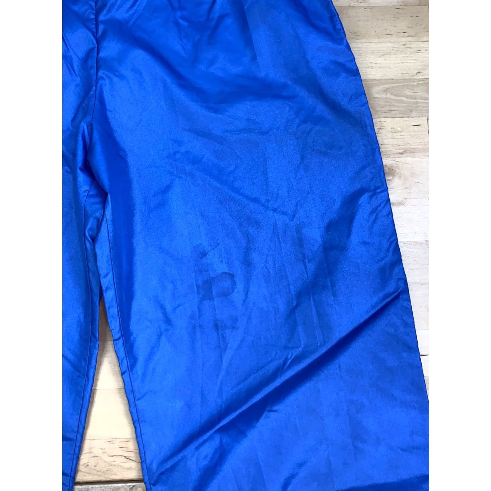 Wilson VINTAGE Wilson Track Pants Men M Blue Elastic Waist Pockets Nylon Drawstring Size US 31 - 5 Thumbnail