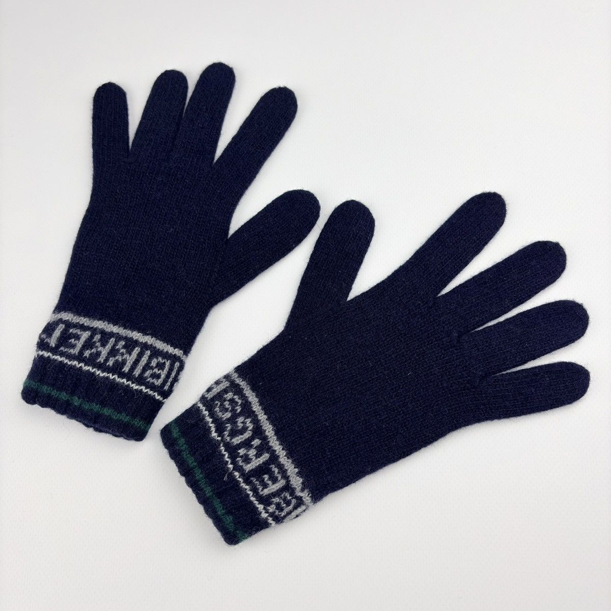Dirk Bikkembergs Dirk Bikkembergs Knitted wool Gloves Size ONE SIZE - 1 Thumbnail