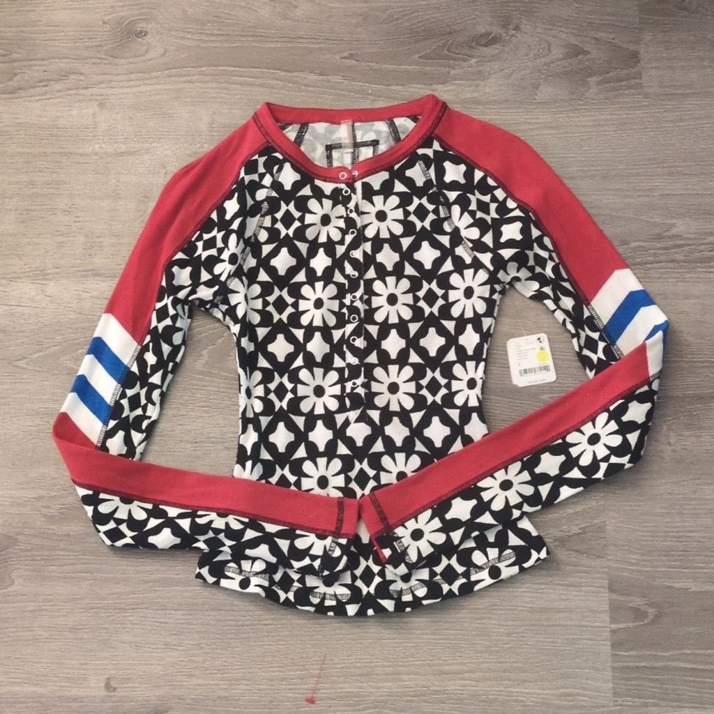 Free People Free People Kick Off Printed Layer Aspen Onyx Combo Small Size S / US 4 / IT 40 - 2 Thumbnail