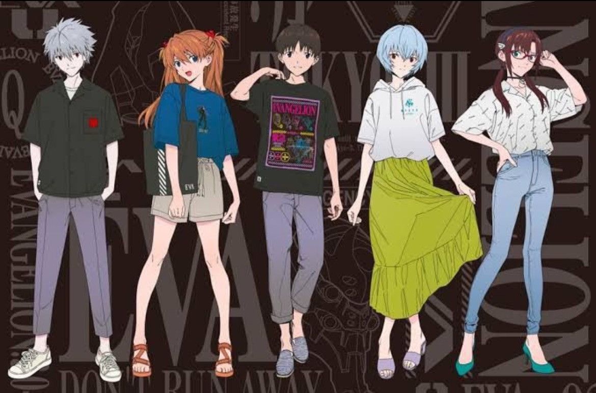 GU GU X Evangelion for Retro-Futuristic SS20 Capsule Tee Size US L / EU 52-54 / 3 - 10 Thumbnail