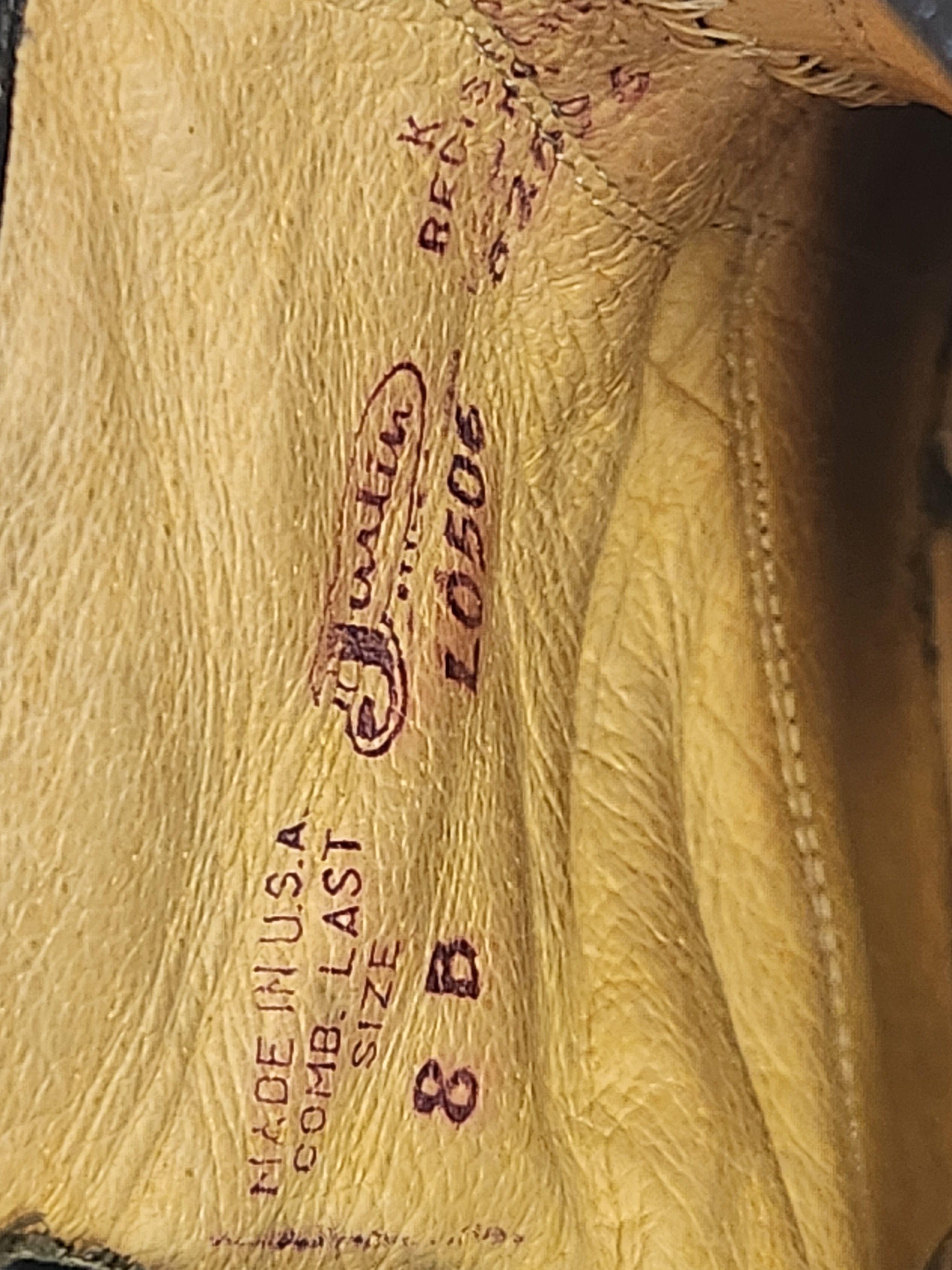 Justin Boots PADDOCK PACKER LACERS Size US 8 / IT 38 - 10 Thumbnail
