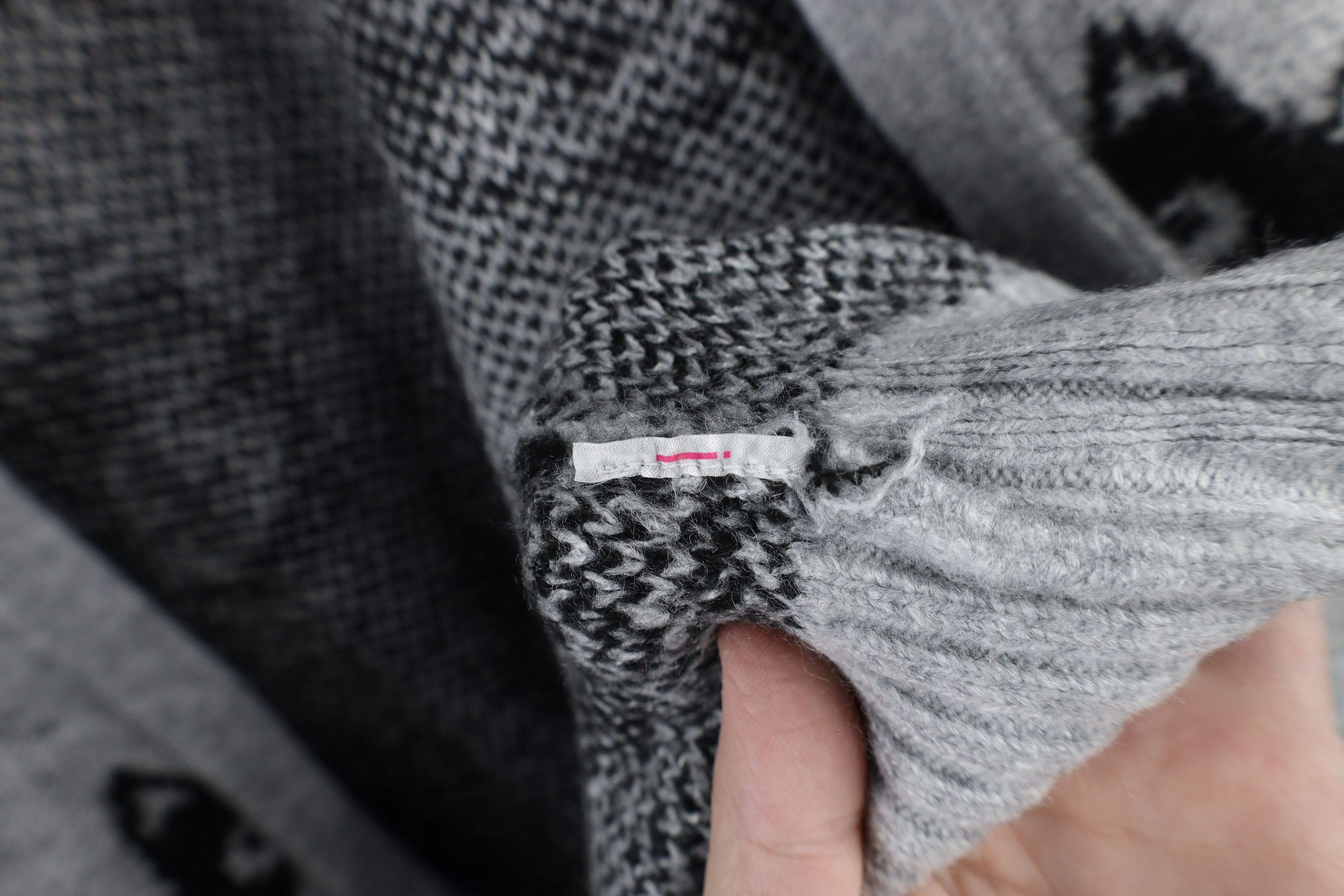 Vintage Vintage 90s Streetwear Print Open Front Cardigan Sweater Size M / US 6-8 / IT 42-44 - 7 Thumbnail