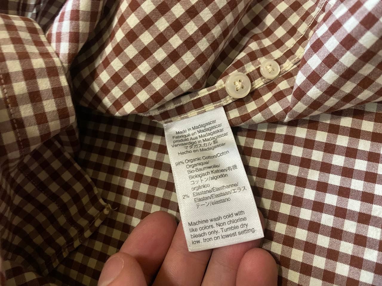 J.Crew Vintage J.Crew Classic Checkered Button Up Shirt Size L Size US L / EU 52-54 / 3 - 3 Thumbnail