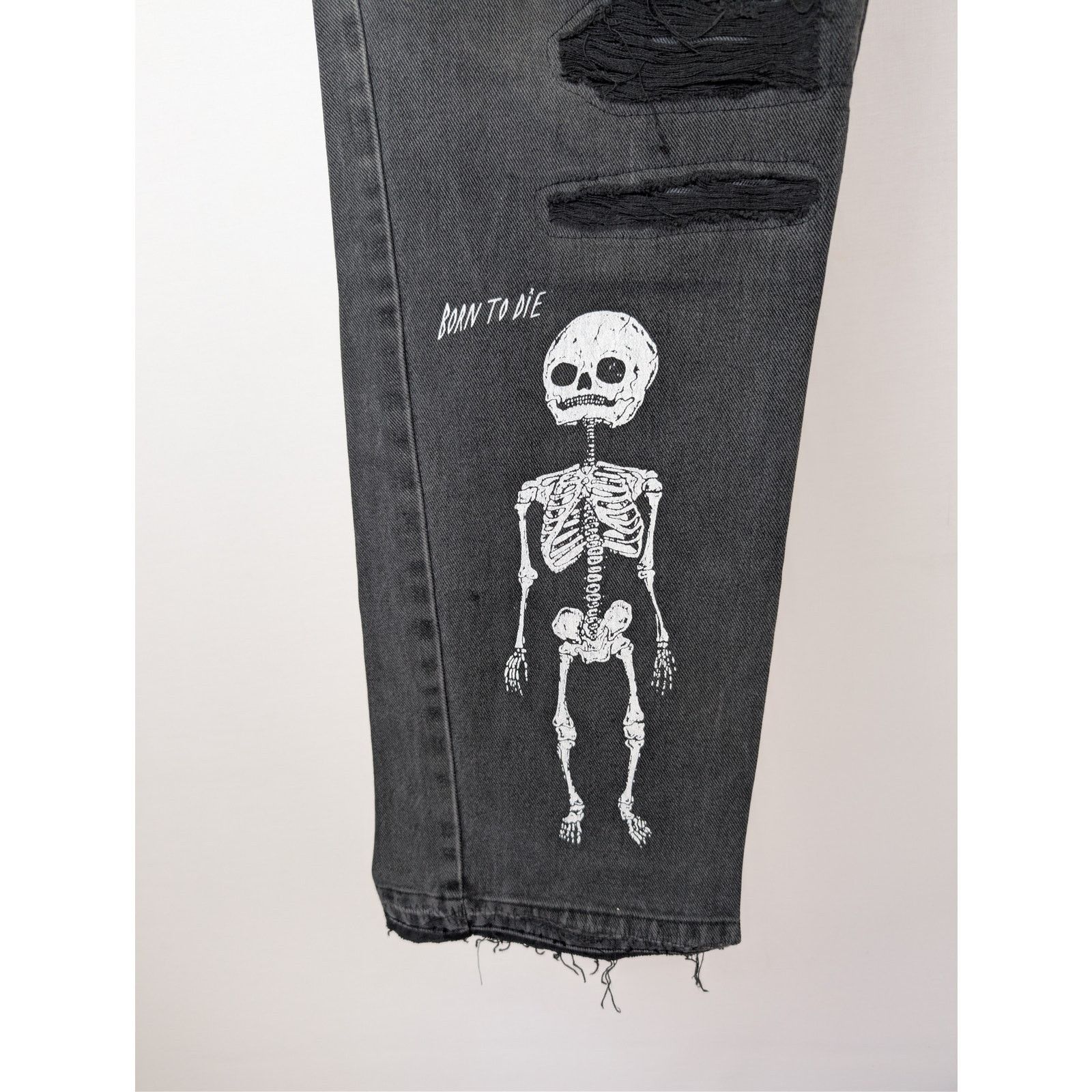 Gallery Dept. o1rshd1 Born To Die Denim Jeans in Black Size US 34 / EU 50 - 10 Thumbnail