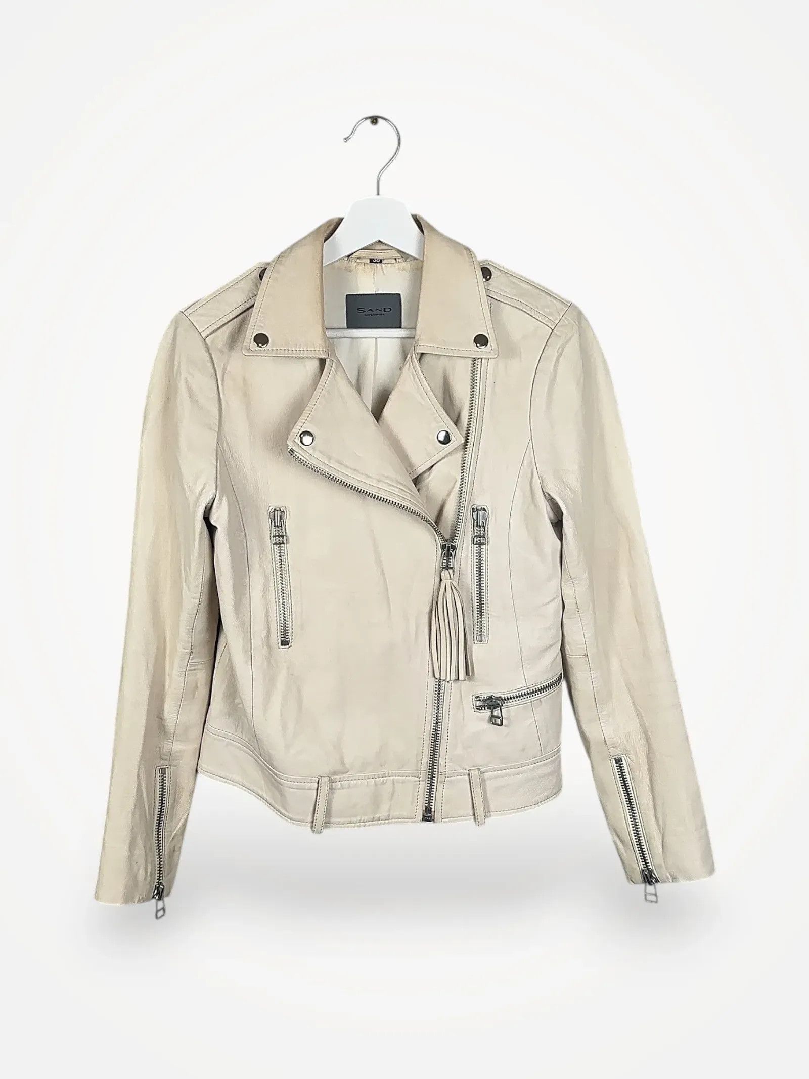 SAND Sand Leather Jacket Size XS / US 0-2 / IT 36-38 - 1 Thumbnail
