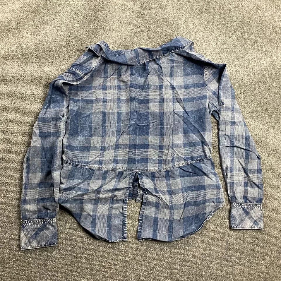 Other Cloth & Stone Top Womens Small Blue Window Pane Check Size S / US 4 / IT 40 - 4 Thumbnail