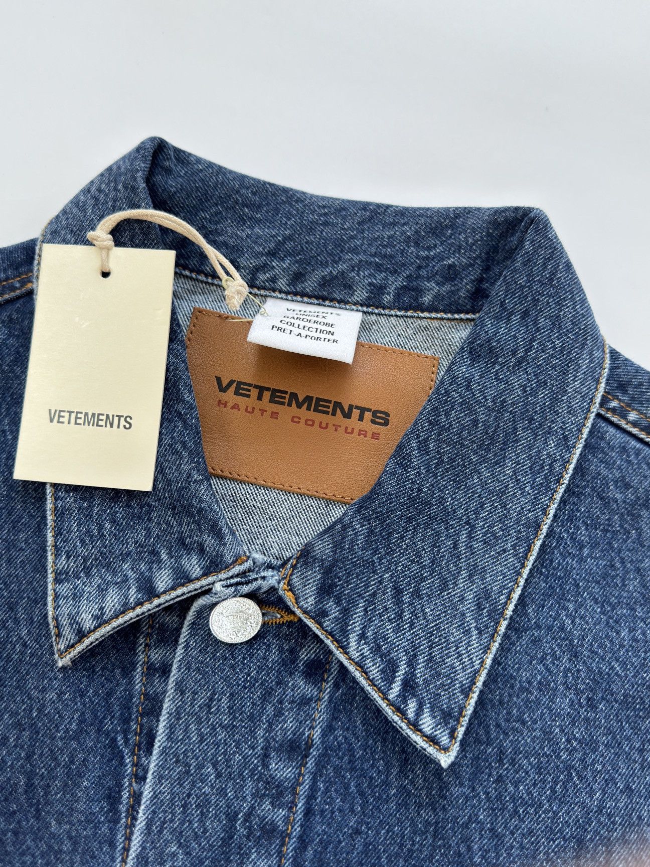 Vetements Vetements Denim Jacket Size US L / EU 52-54 / 3 - 5 Thumbnail
