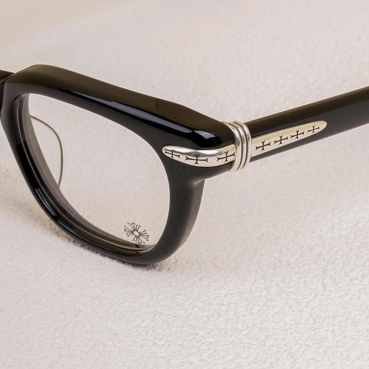 Chrome Hearts CHROME HEARTS DRIPPIN BLACK GLASSES Size ONE SIZE - 3 Thumbnail