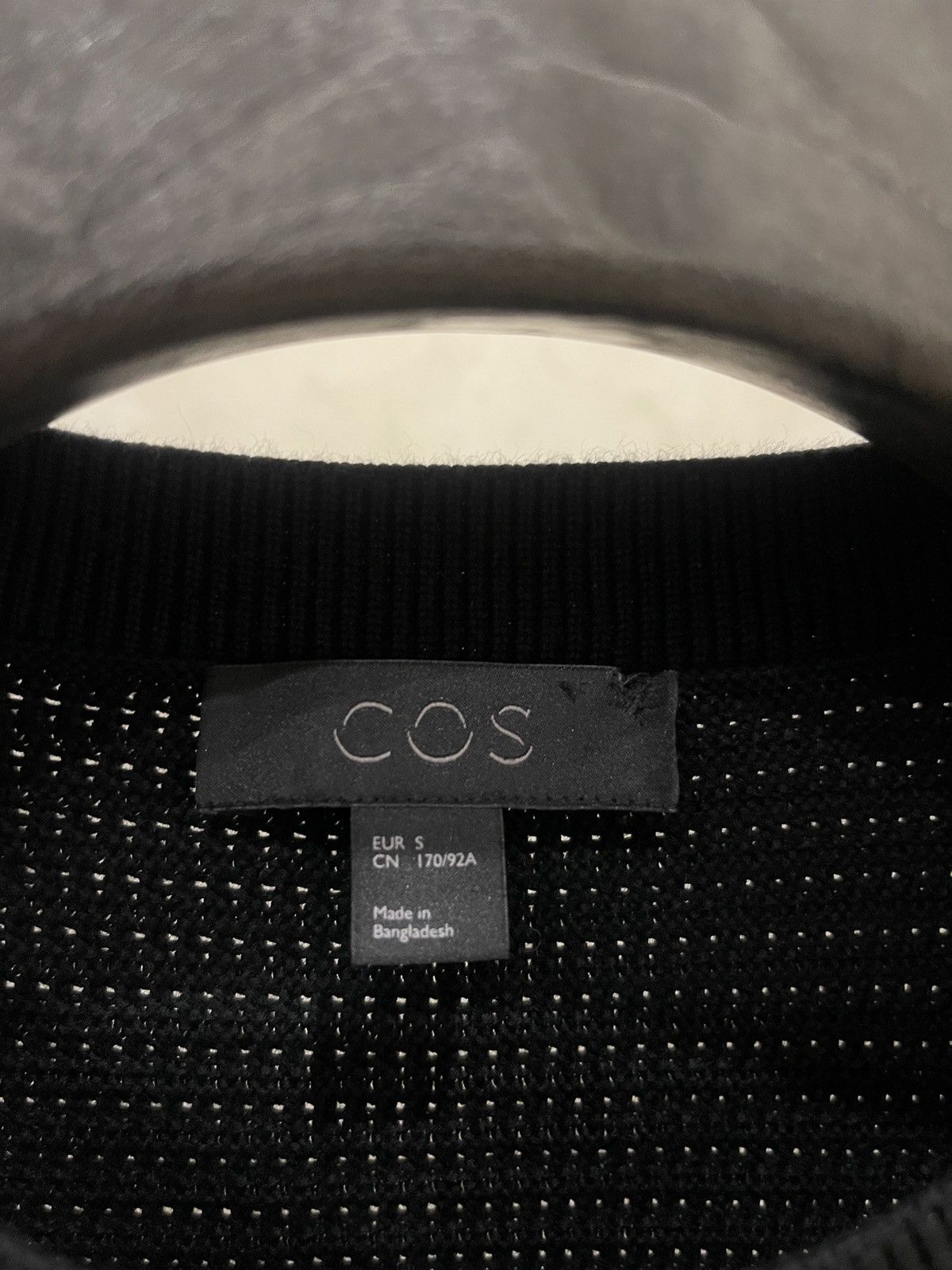 Cos COS Sweater jumper black men’s size Small Size US S / EU 44-46 / 1 - 3 Thumbnail
