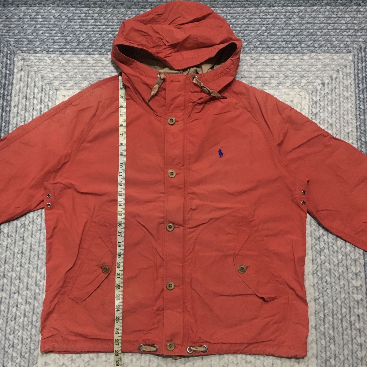 Polo Ralph Lauren × RRL Ralph Lauren × Vintage Faded & Distress 90s Ralph Lauren Small Pony Utility Parkas Size US XXL / EU 58 / 5 - 24 Thumbnail