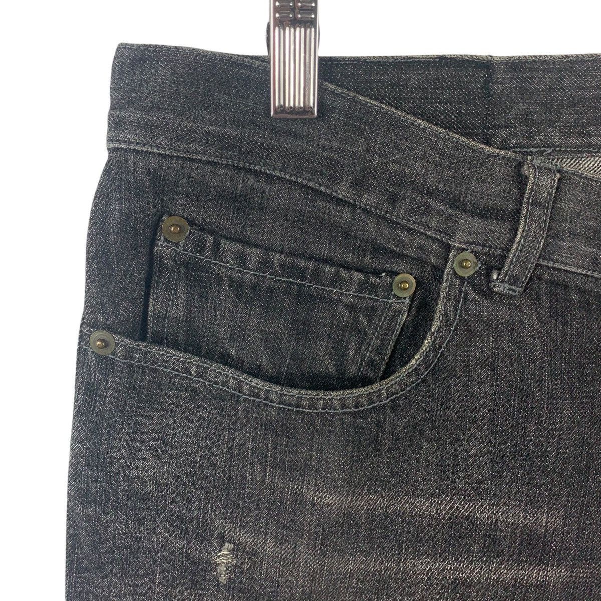 If Six Was Nine × Japanese Brand MENS BATSU Distressed jeans Size US 35 - 6 Thumbnail