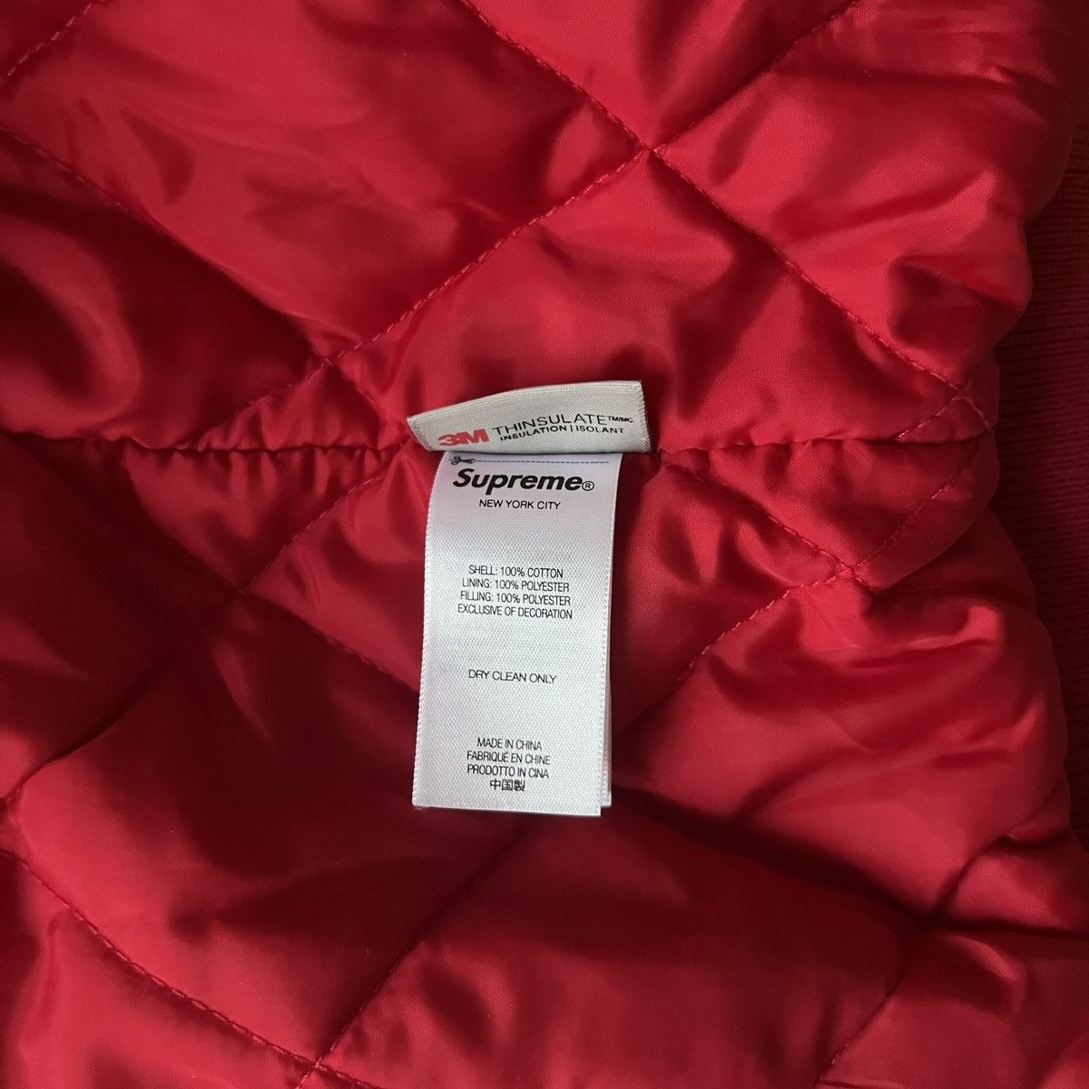 Supreme Supreme Bandana Jacquard Denim Hooded Work Jacket XL Red Size US XL / EU 56 / 4 - 10 Thumbnail