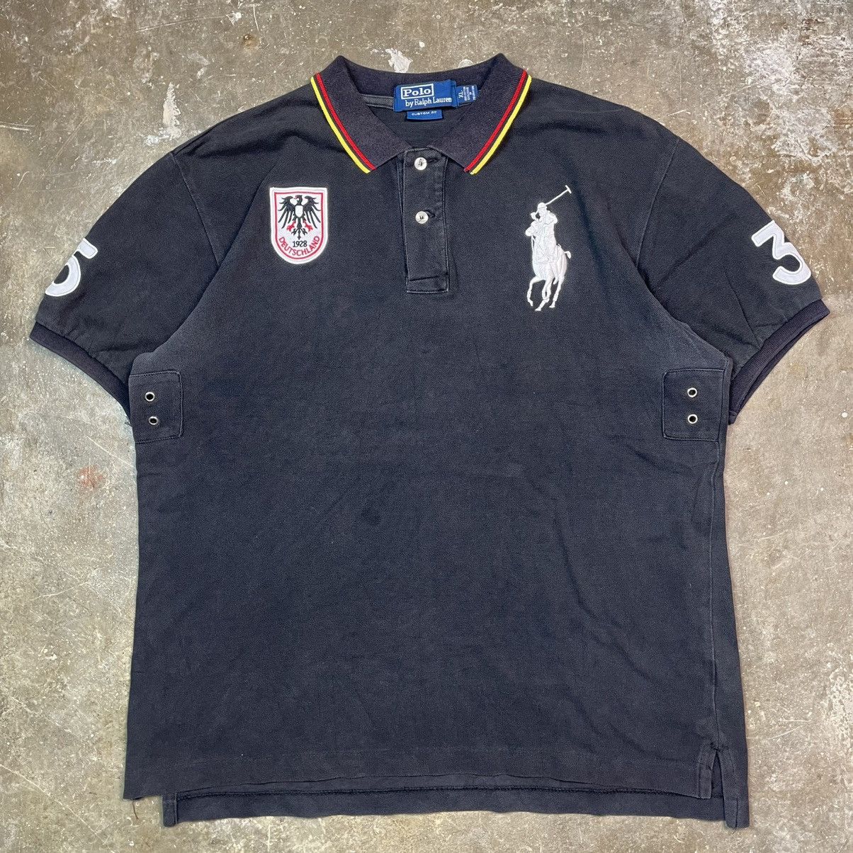 Polo Ralph Lauren Polo Ralph Lauren Big Pony Germany 35 Patch Size US XL / EU 56 / 4 - 2 Thumbnail
