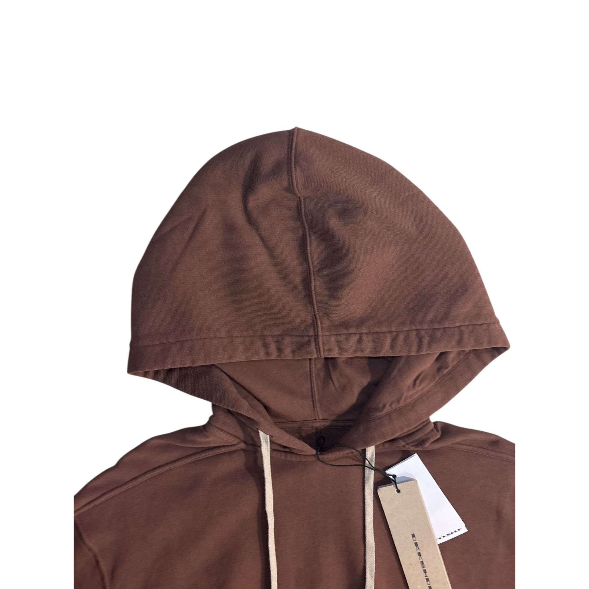 Rick Owens Drkshdw ♚ Rick Owens DRKSDHW Cropped Hoodie ♚ Size S / US 4 / IT 40 - 3 Thumbnail