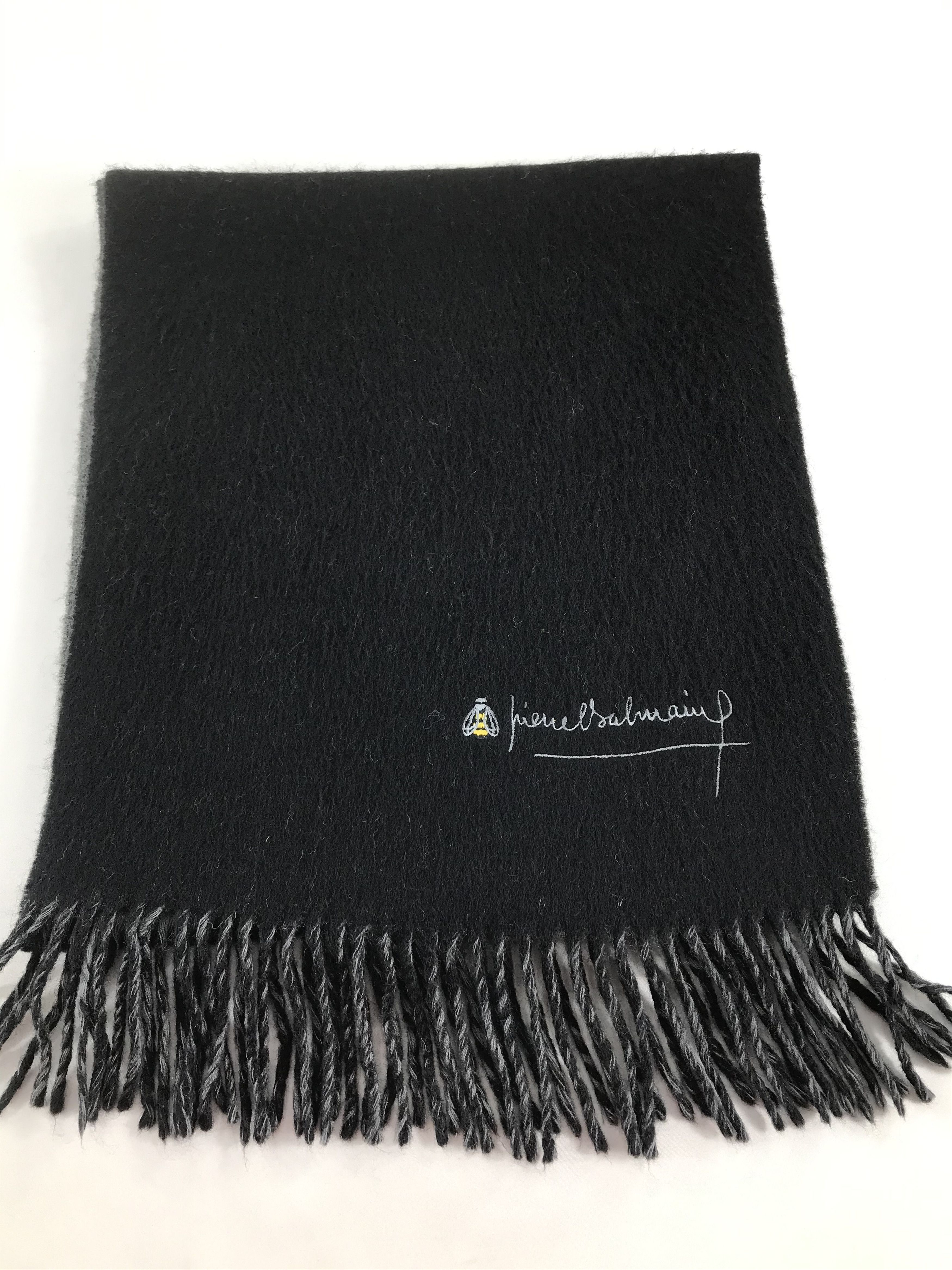 Pierre Balmain Pierre Balmain Wool Scarf Muffler V509 Size ONE SIZE - 2 Thumbnail