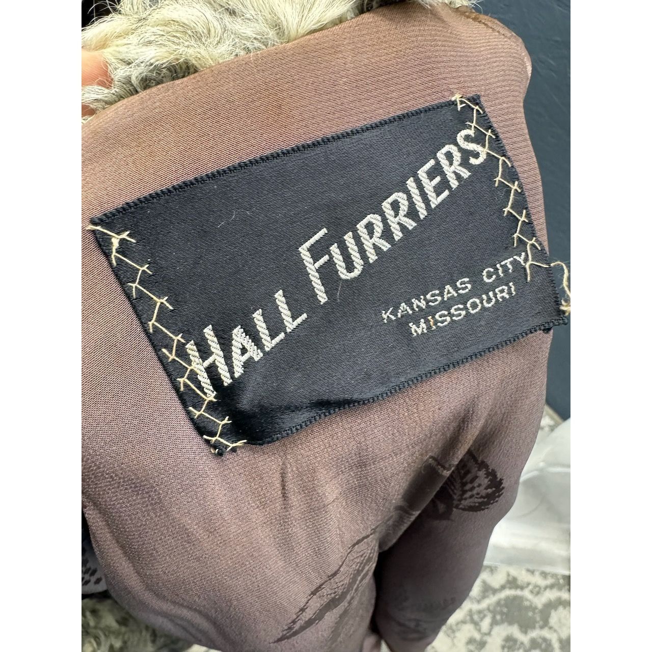 Vintage Vintage Hall Furriers Persian Lamb Fur Coat Size S / US 4 / IT 40 - 8 Thumbnail