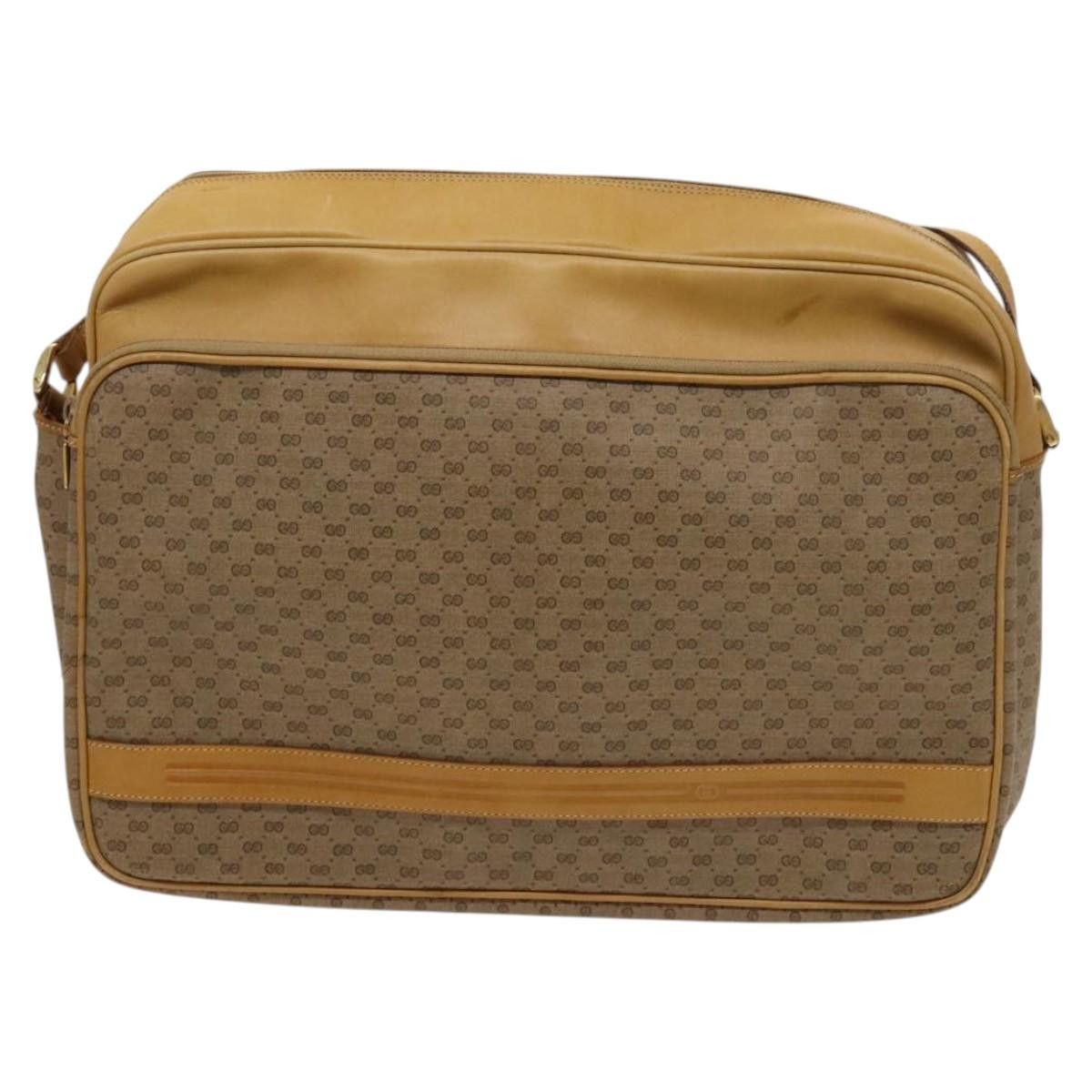 Gucci GUCCI Micro GG Supreme Shoulder Bag Pvc Beige Gold 02 37 02 Size ONE SIZE - 2 Thumbnail