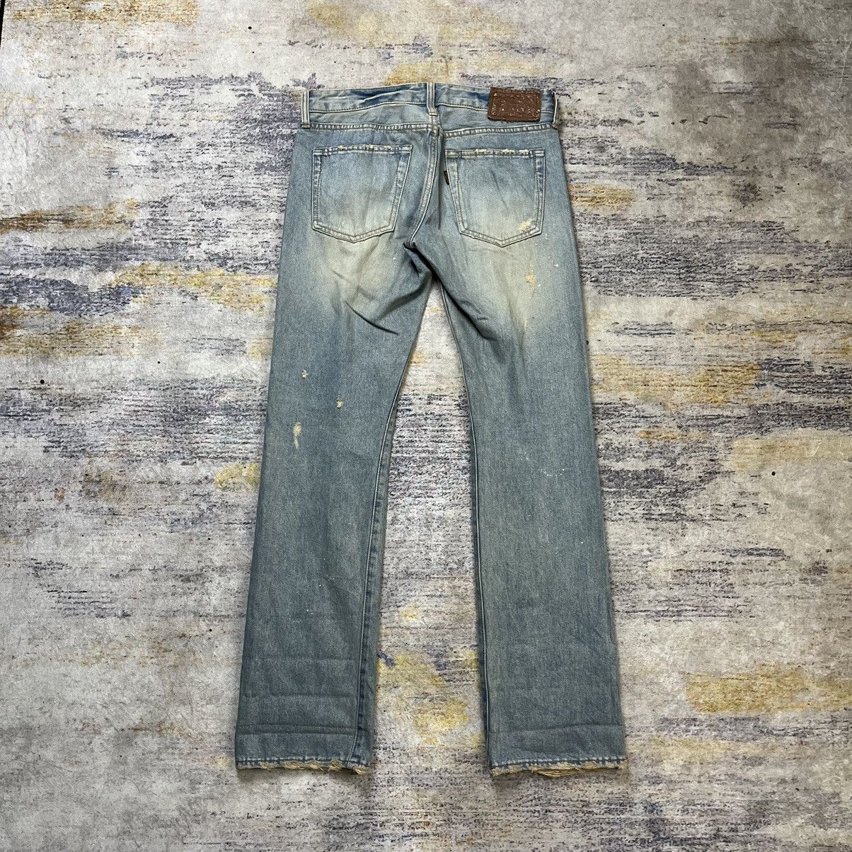 If Six Was Nine GOA Mud Wash distressed selvedge denim pants Size US 31 - 3 Thumbnail