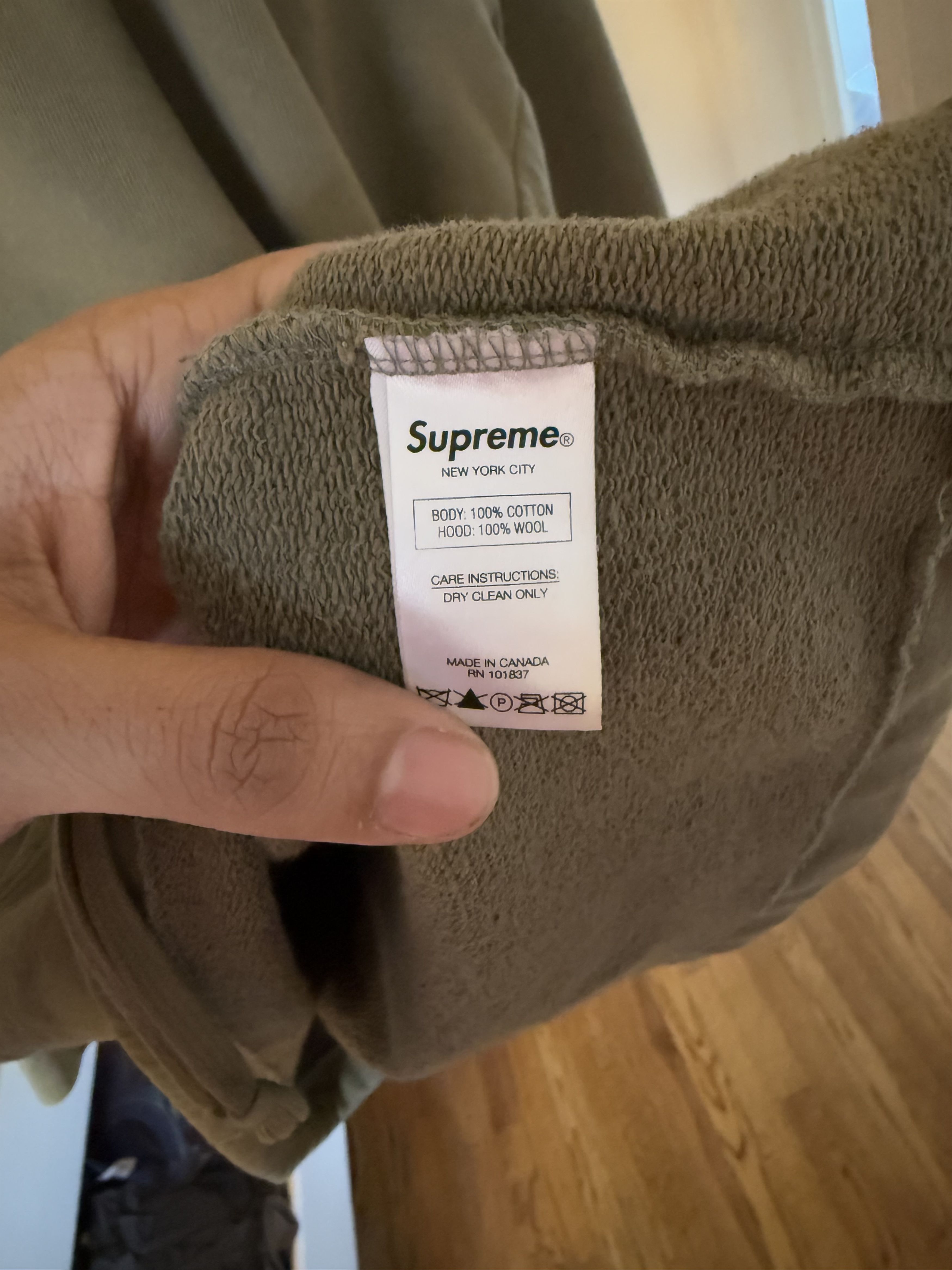 Comme des Garcons × Supreme Supreme X Comme Des Garcon Plaid Hoodie Size US M / EU 48-50 / 2 - 2 Thumbnail