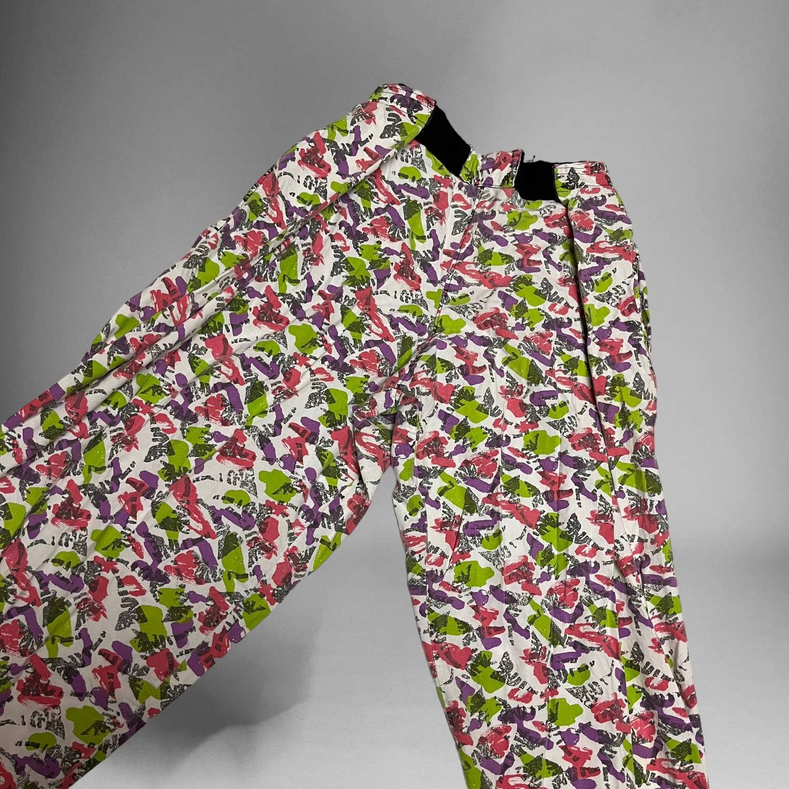 Homemade Vintage 90's MC Hammer Pants Adjustable Waist Parachute O-08 Size 30" / US 8 / IT 44 - 2 Thumbnail