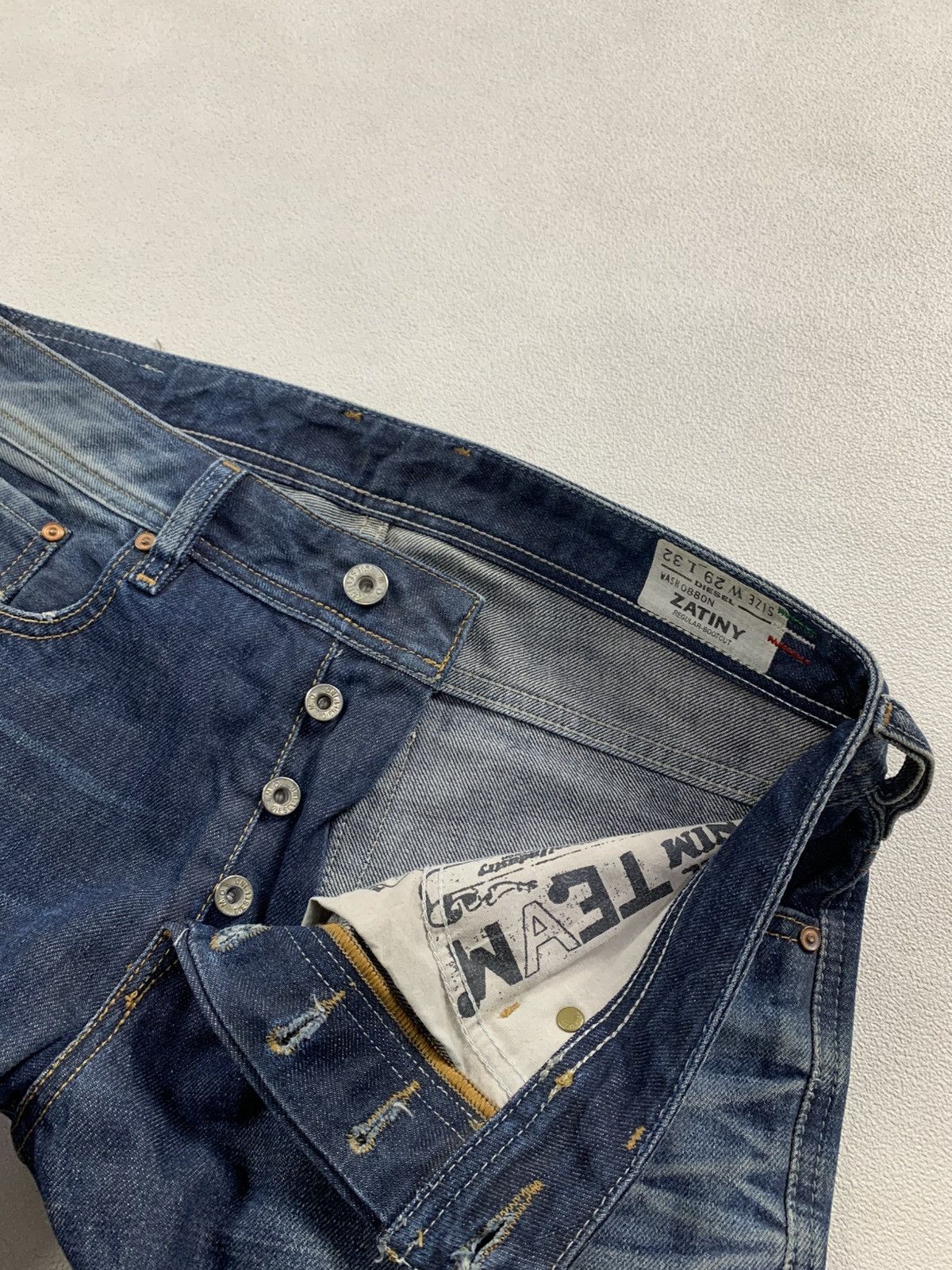 Diesel Diesel Industry Zatiny Reguler Bootcut jeans Size US 29 - 9 Thumbnail