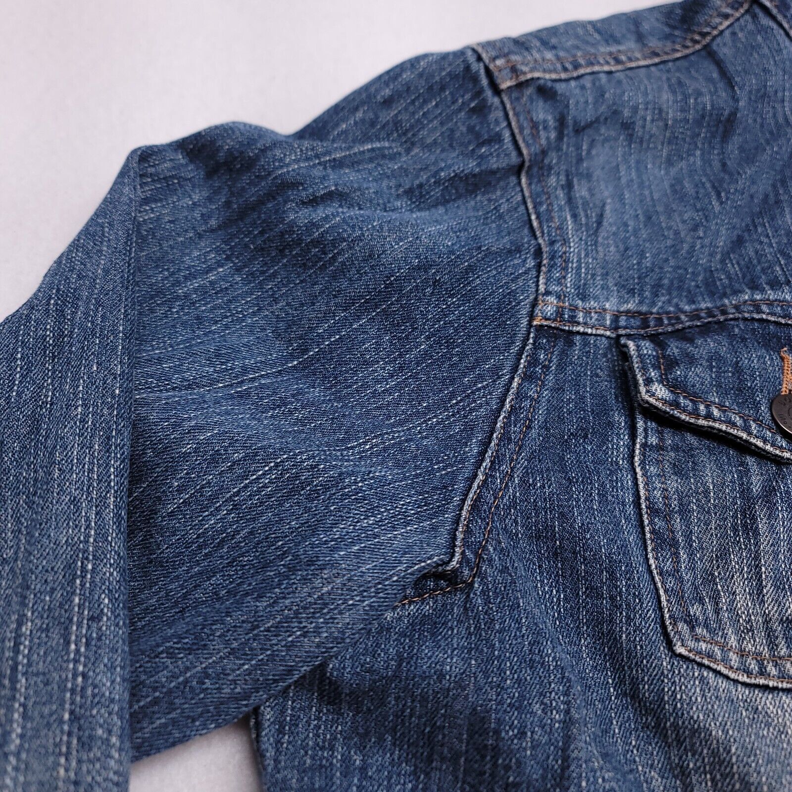 Sonoma Sonoma Button Up Denim Long Sleeve Jacket Womens Size L Blue Size L / US 10 / IT 46 - 4 Thumbnail