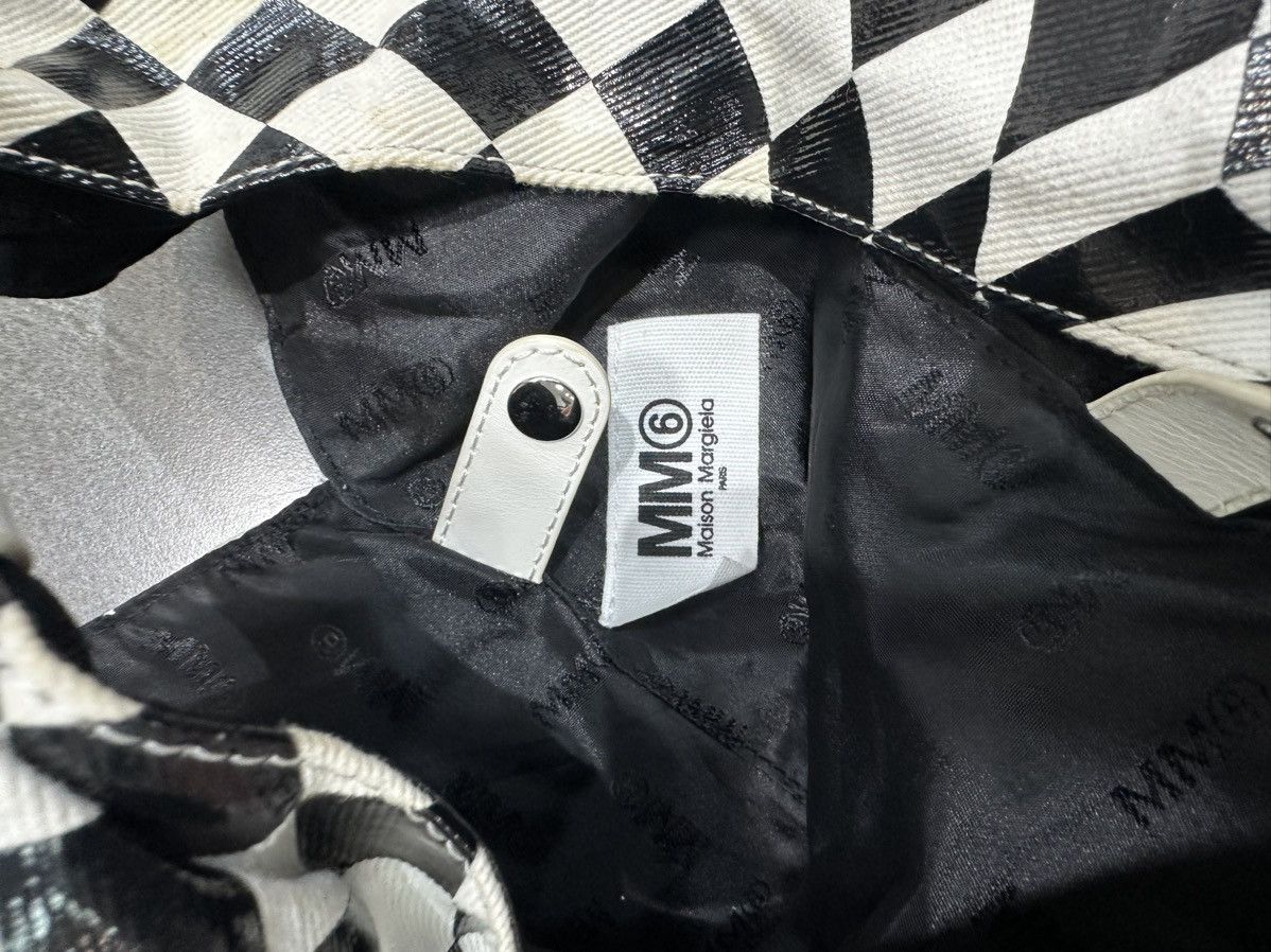 MM6 MM6 MAISON MARGIELA DISTORTED CHECK PRINT JAPANESE BAG Size ONE SIZE - 4 Thumbnail