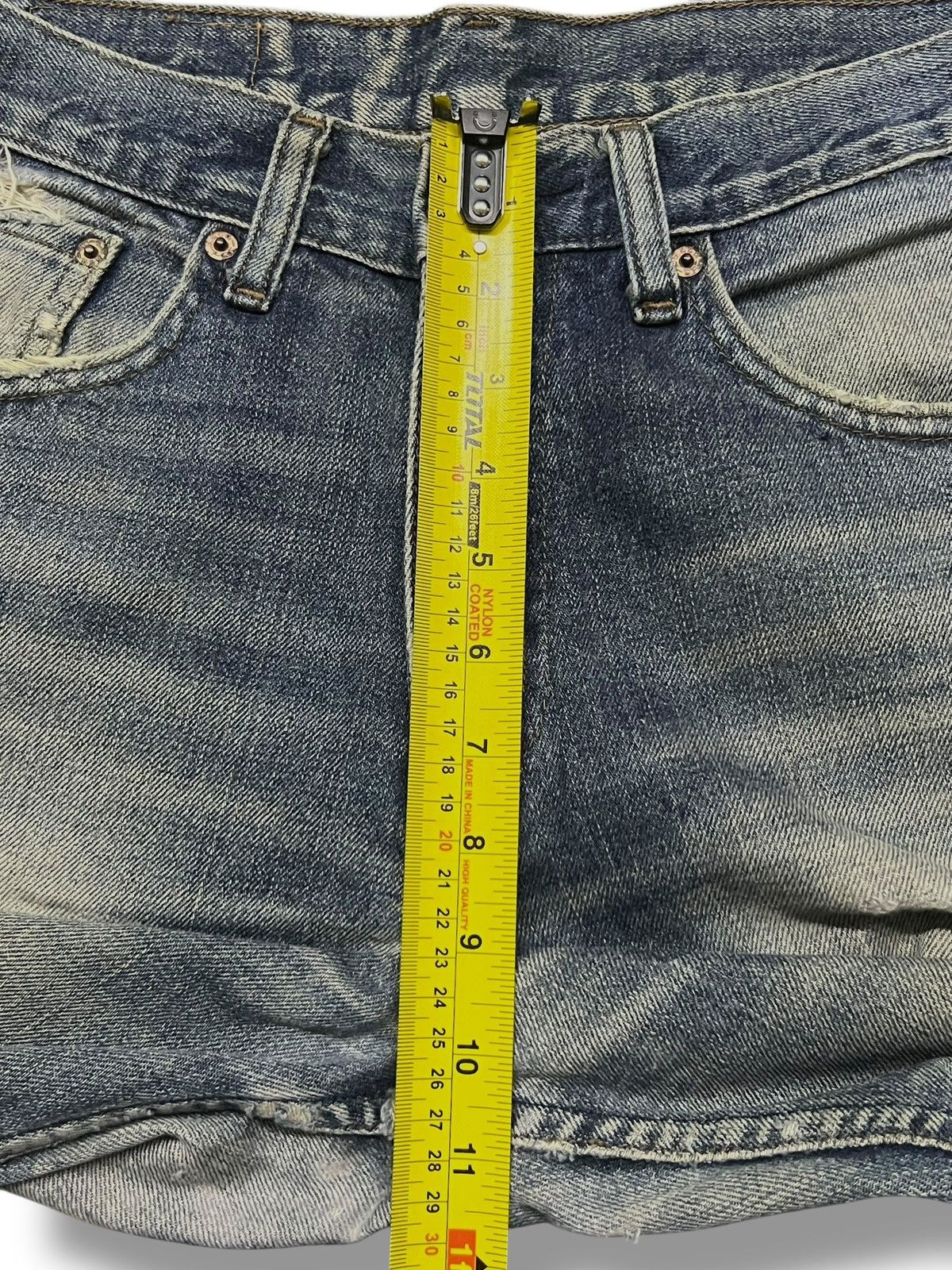 Levi's Vintage Y2K Levi’s 533 - Faded Mud Wash, Distressed Denim Size US 30 / EU 46 - 17 Thumbnail