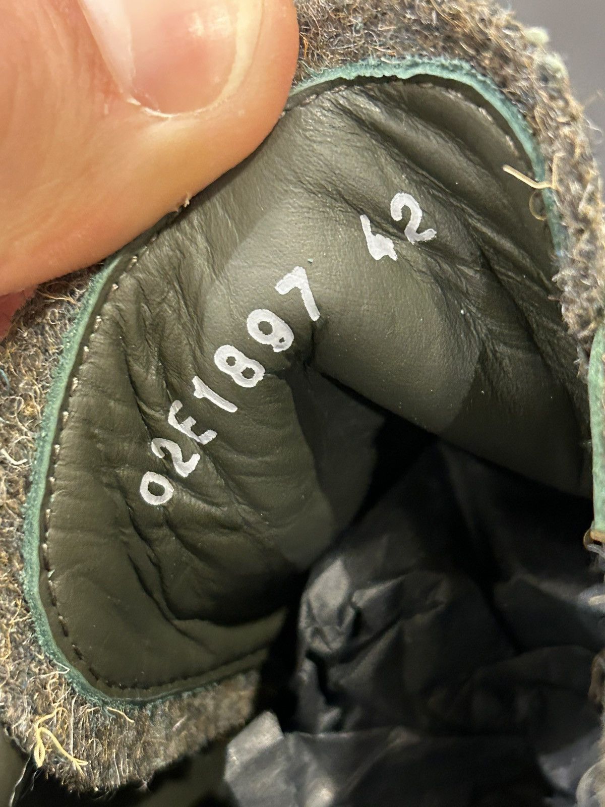 Rick Owens Rick Owens Wool Vintage Low Sneaker Size US 9 / EU 42 - 6 Thumbnail