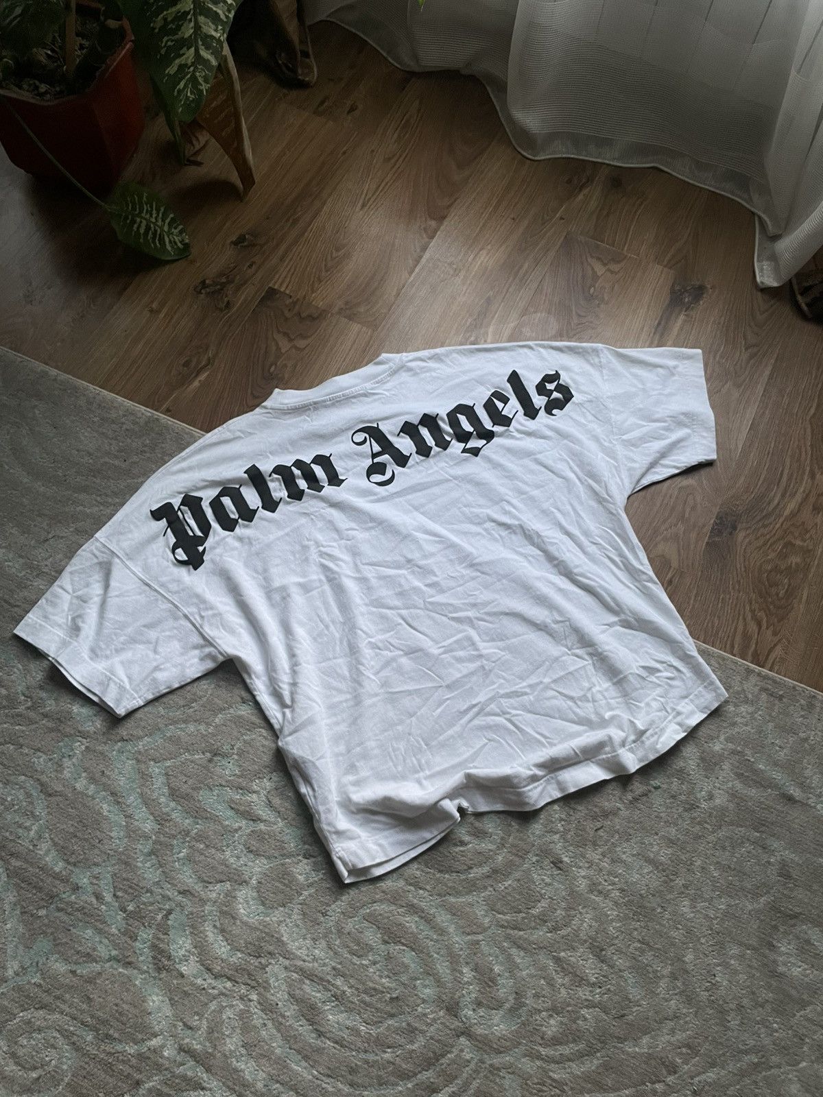 Palm Angels Palm Angels Big Logo T-Shirt Size US S / EU 44-46 / 1 - 1 Thumbnail