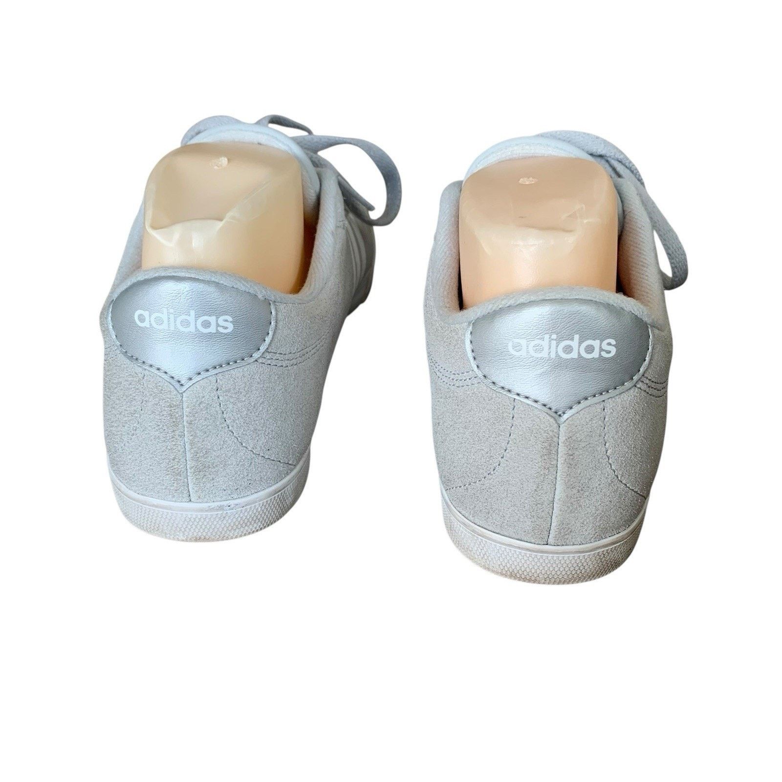 Adidas Adidas VL Court 3.0 Mens Suede Sneakers Shoes Low Top Gray Size US 11 / EU 44 - 5 Thumbnail