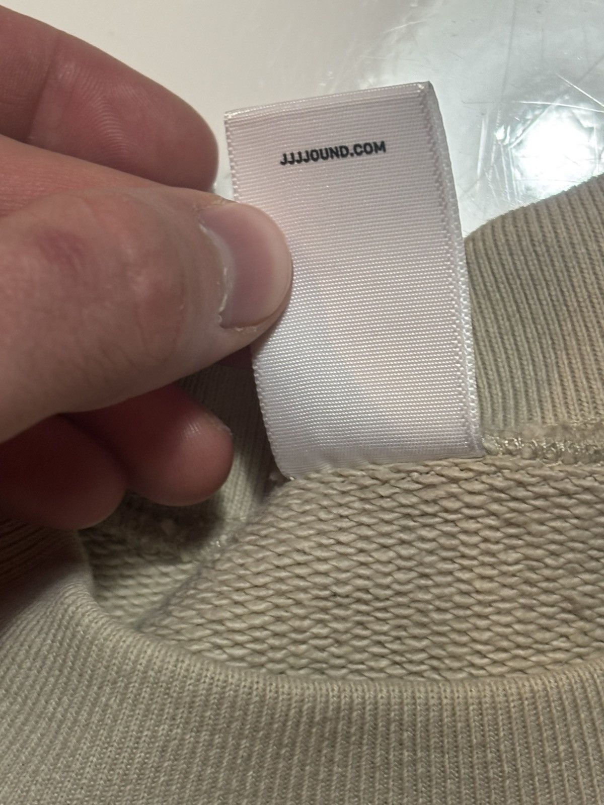 JJJJound Jjjound chain sweater Size US L / EU 52-54 / 3 - 4 Thumbnail