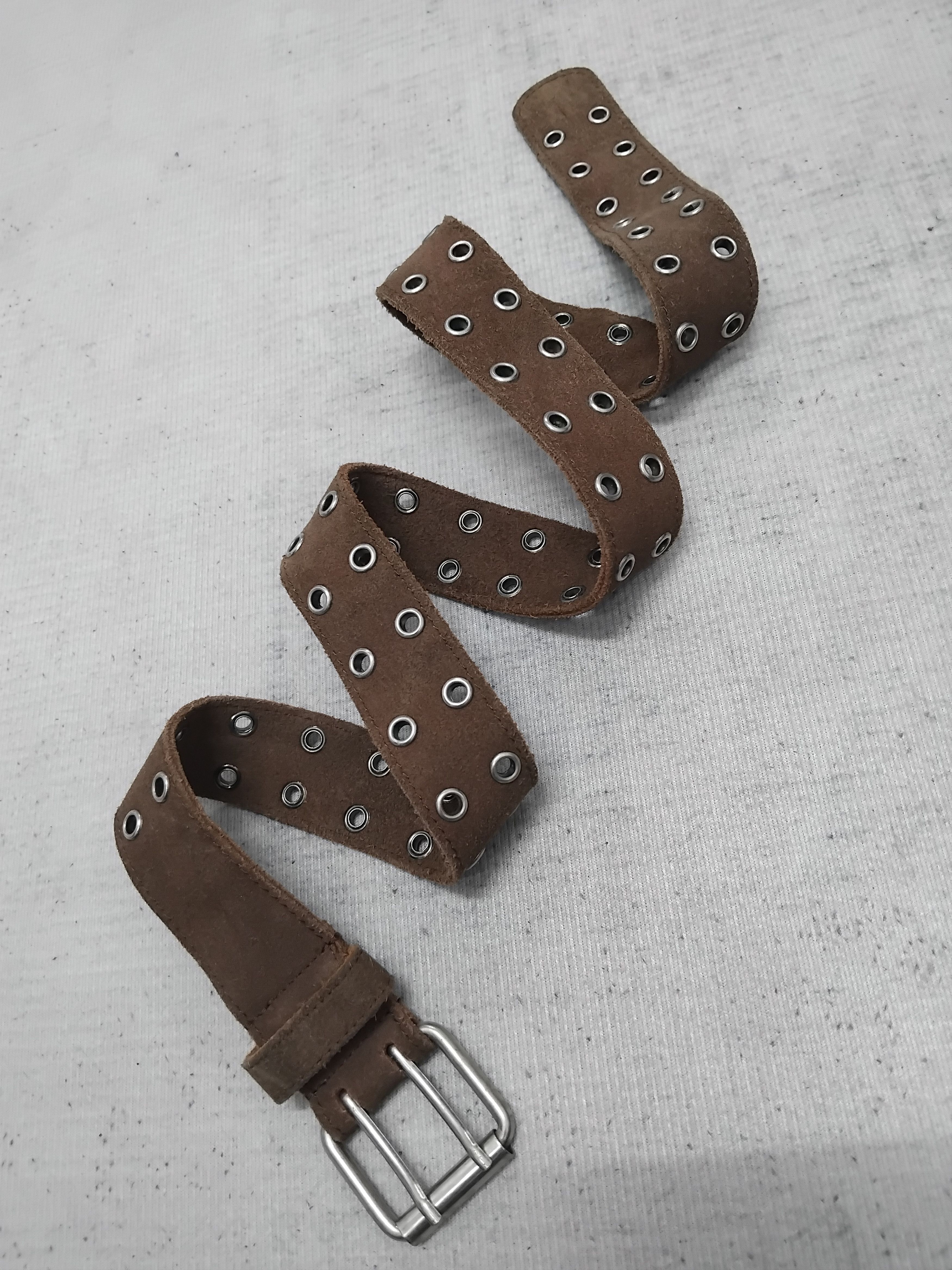 PPFM Punk rock style brown colour belt Size ONE SIZE - 2 Thumbnail