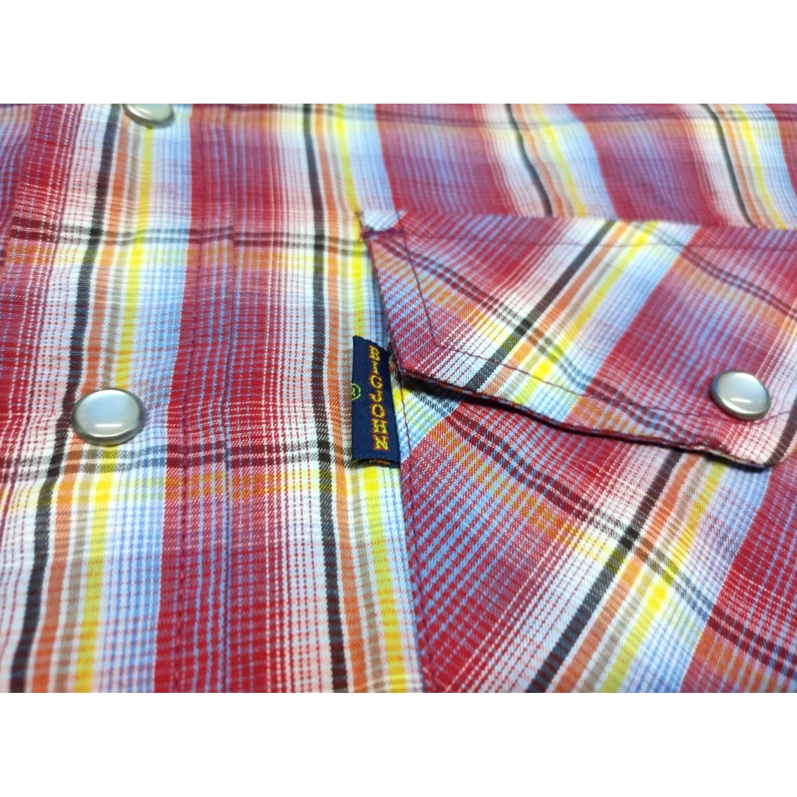 Fred Perry Big John Men Button Up Shirt Size M Check Short Sleeve Plaid Japan Japanese Size US M / EU 48-50 / 2 - 6 Thumbnail
