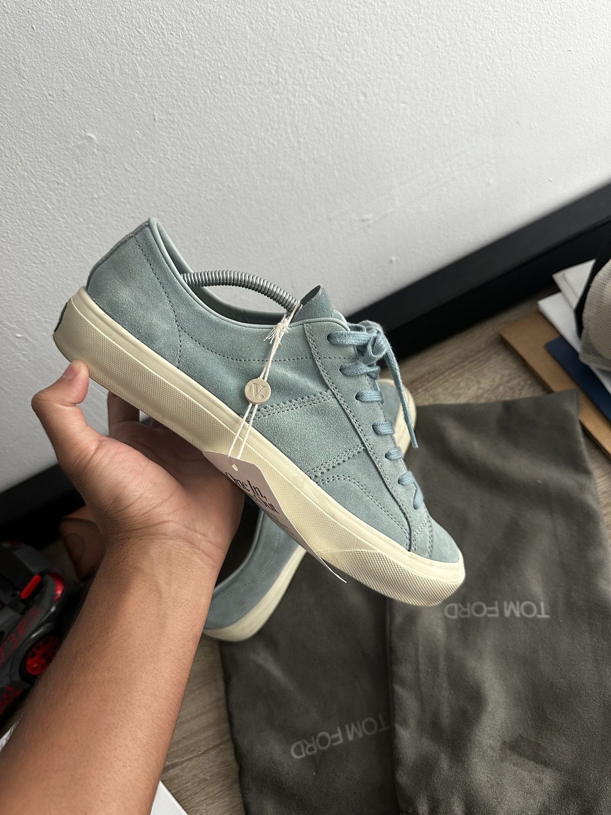 Tom Ford Tom ford Cambridge Suede sneakers Size US 10 / EU 43 - 1 Thumbnail