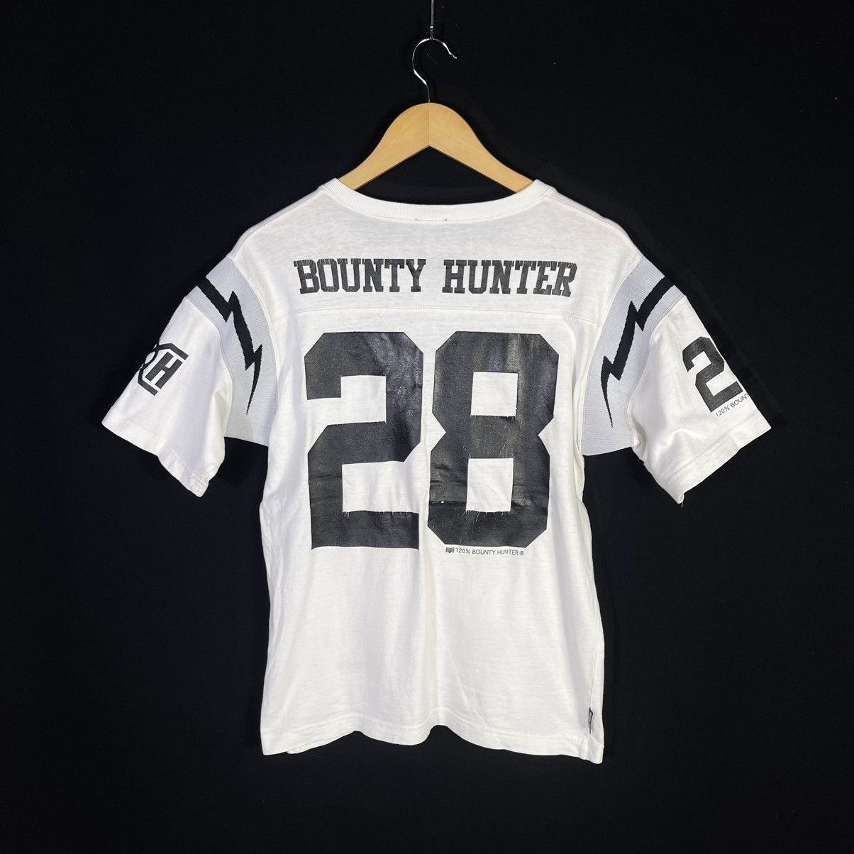 Bounty Hunter × Japanese Brand × Mickey Mouse Rare!! Vintage 120% Bounty Hunter Baseball Tshirt Size US M / EU 48-50 / 2 - 2 Thumbnail