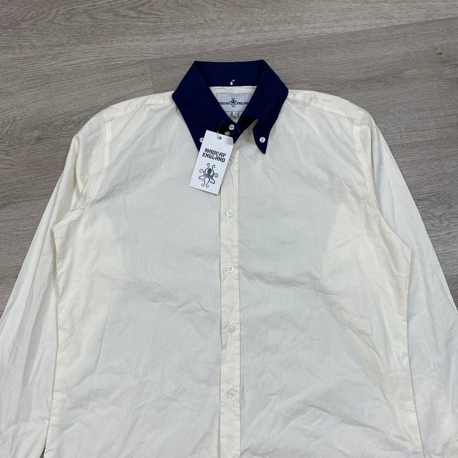 Other NWT Madcap England Casino Mod Two Tone Button Up Shirt Lrg Size US L / EU 52-54 / 3 - 2 Thumbnail