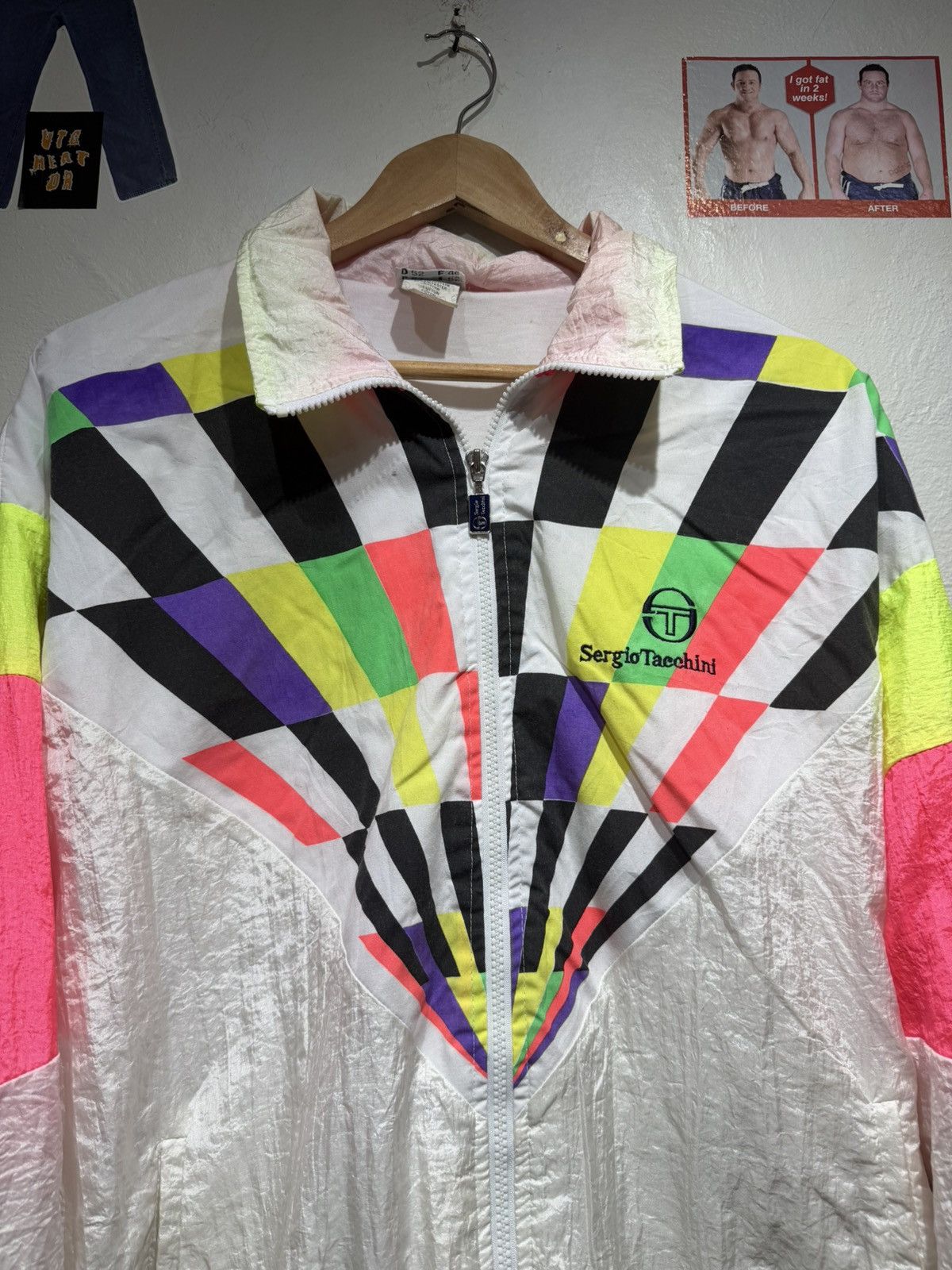 Sergio Tacchini Vintage Sergio Tacchini track jacket Size US XL / EU 56 / 4 - 4 Thumbnail