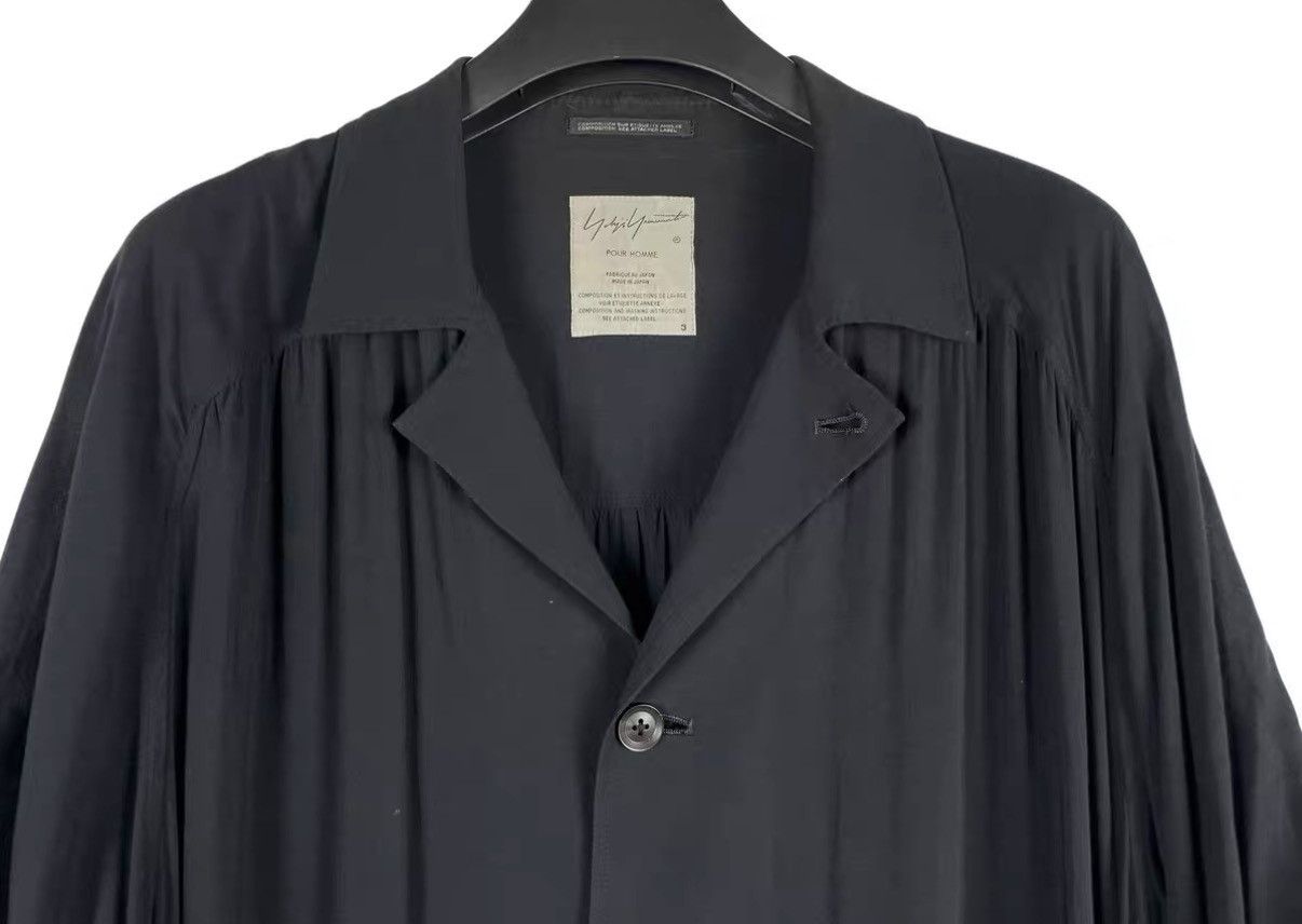 Yohji Yamamoto Yohji Yamamoto Batwing Long Short Sleeve Shirt J31 Size US L / EU 52-54 / 3 - 3 Thumbnail