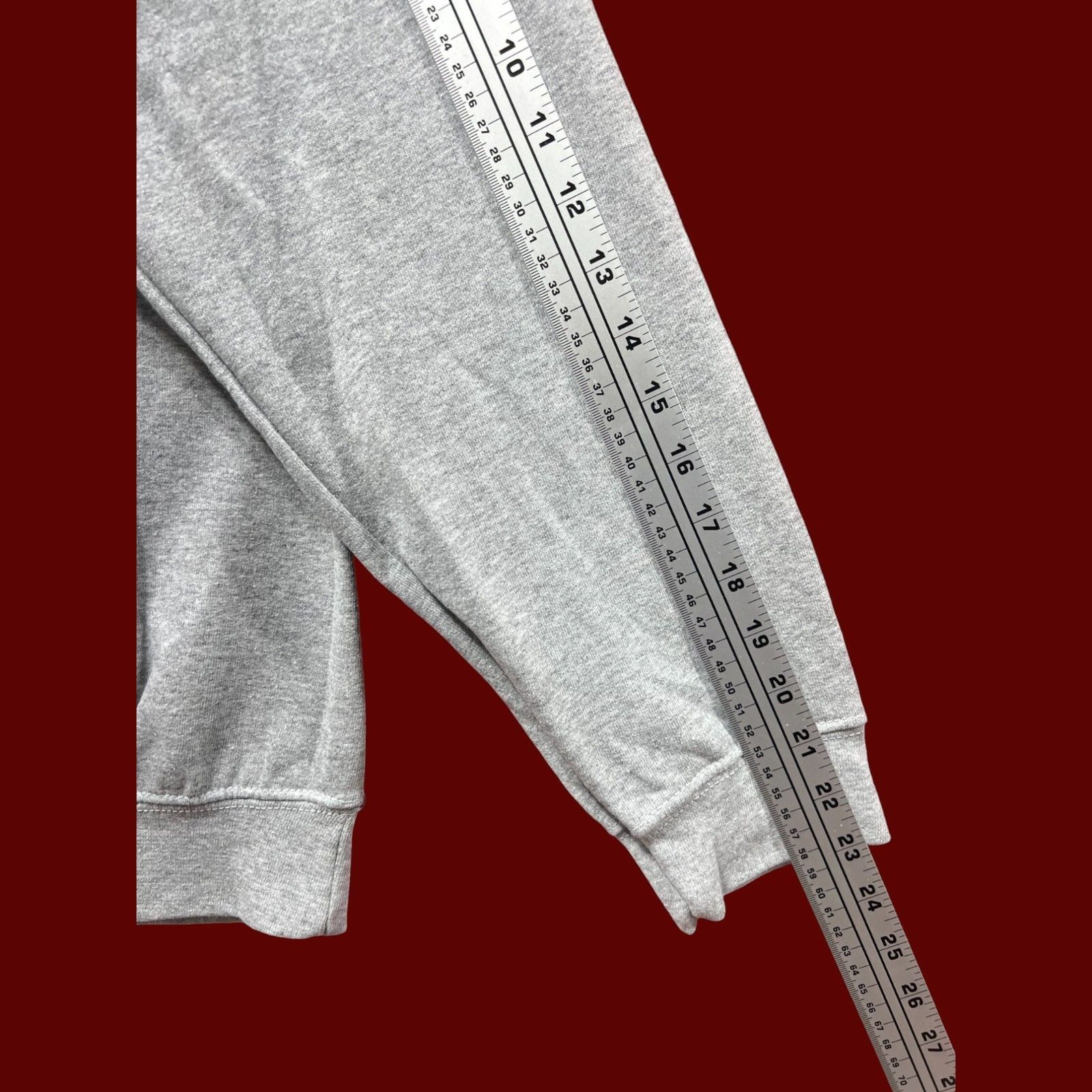 Gildan Gildan - Men's Long Sleeve Hooded Sweatshirt - Grey - Medium Size US M / EU 48-50 / 2 - 7 Thumbnail