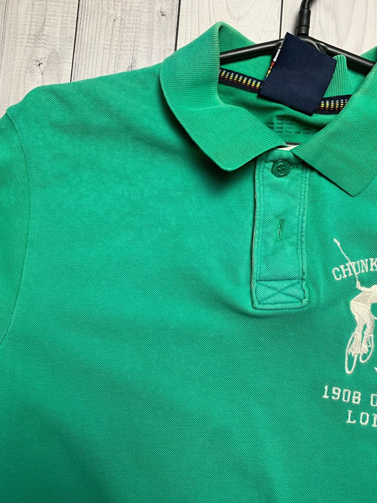 Polo Ralph Lauren × Vintage Vintage Chunk Bike polo rare logo London 1908 Olympics L Size US L / EU 52-54 / 3 - 6 Thumbnail