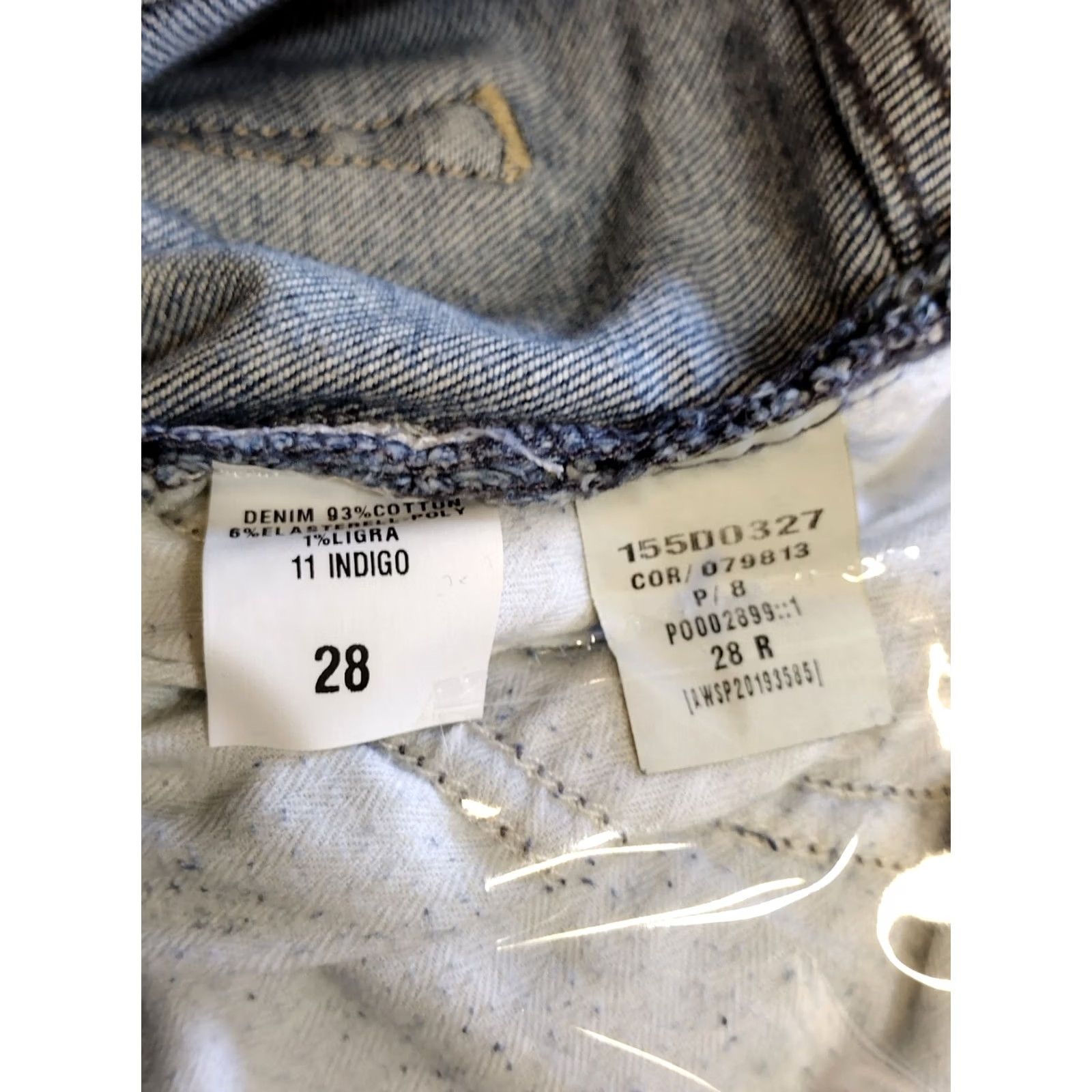 Denime Unbranded Men's Blue Denim Cropped Jeans 28X38 Regular Stretch 4 Pocket Denim Size US 28 / EU 44 - 6 Thumbnail