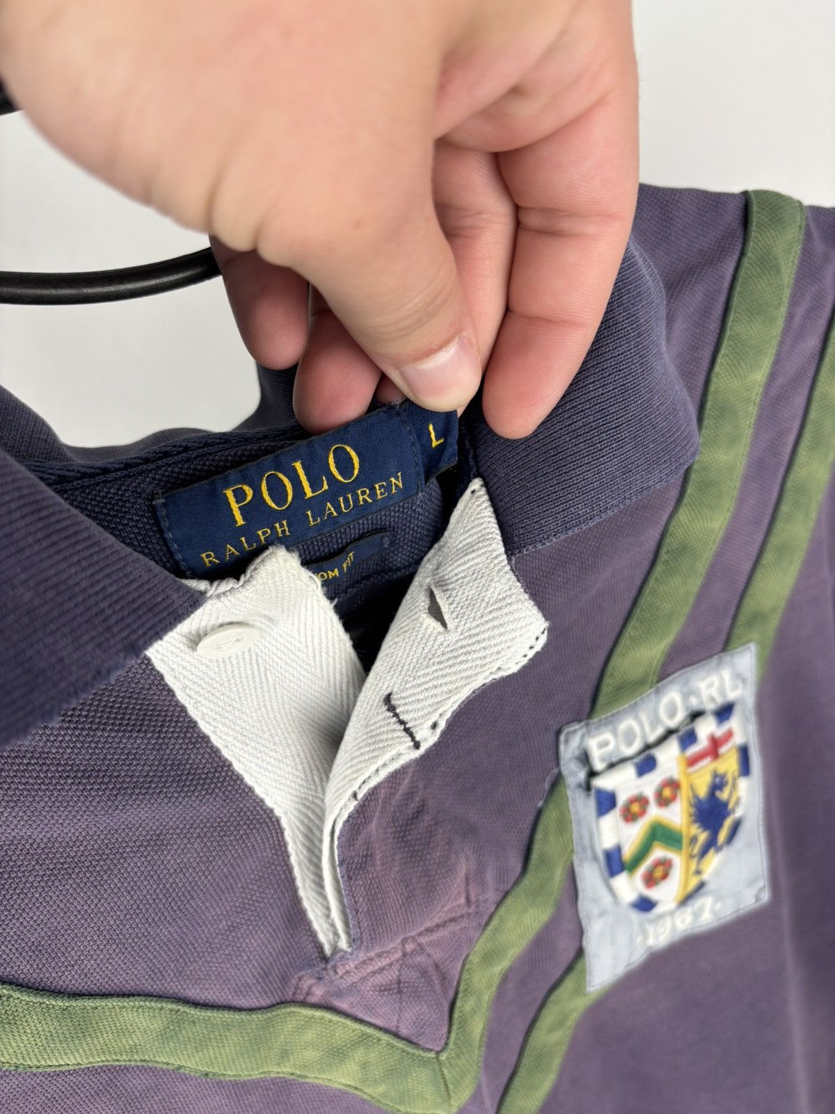 Polo Ralph Lauren × Vintage Polo Ralph Lauren vintage t shirt size L Size US L / EU 52-54 / 3 - 4 Thumbnail