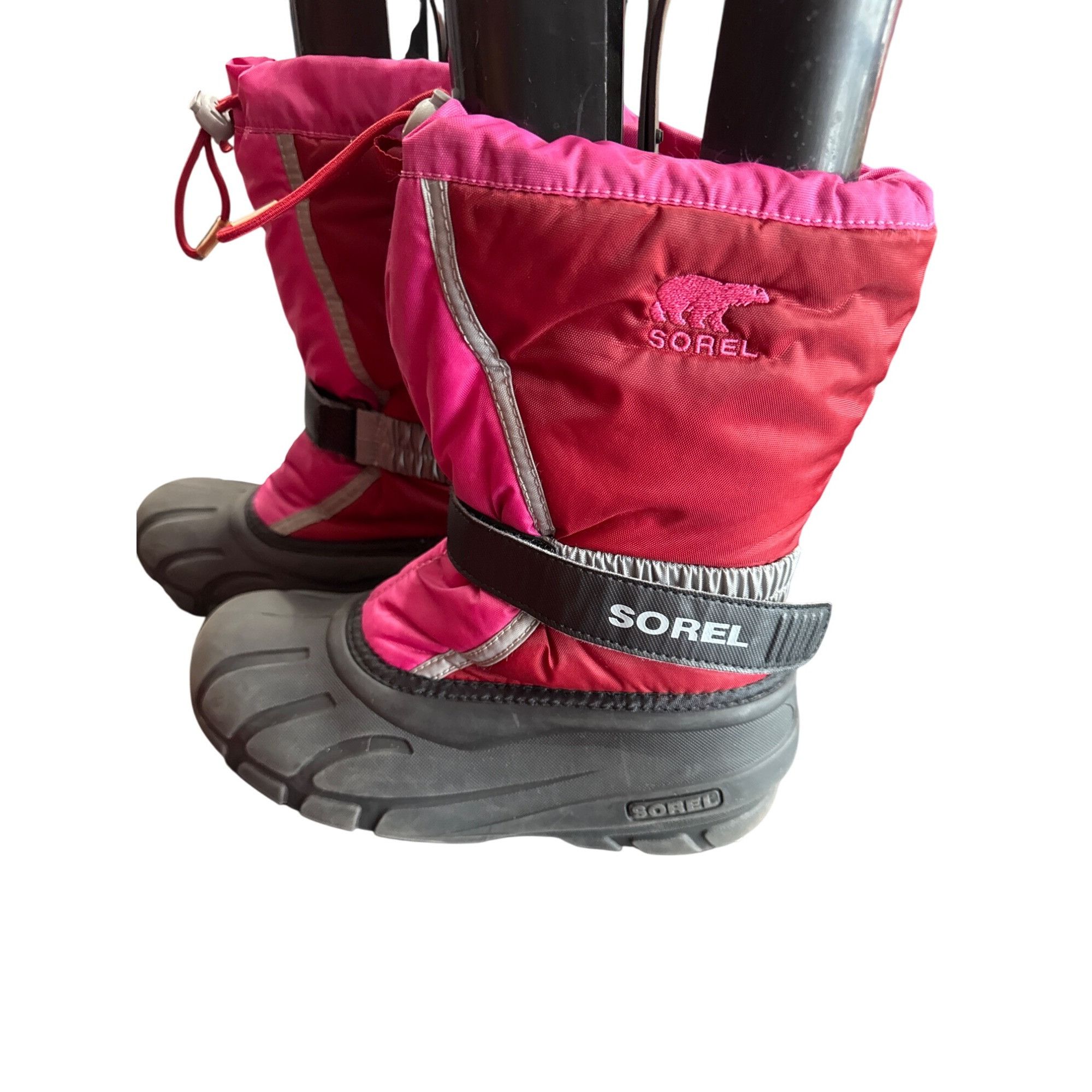 SOREL Sorel Womens Red Pink black Waterproof Winter Boots Size 5 S Size US 5 / IT 35 - 4 Thumbnail