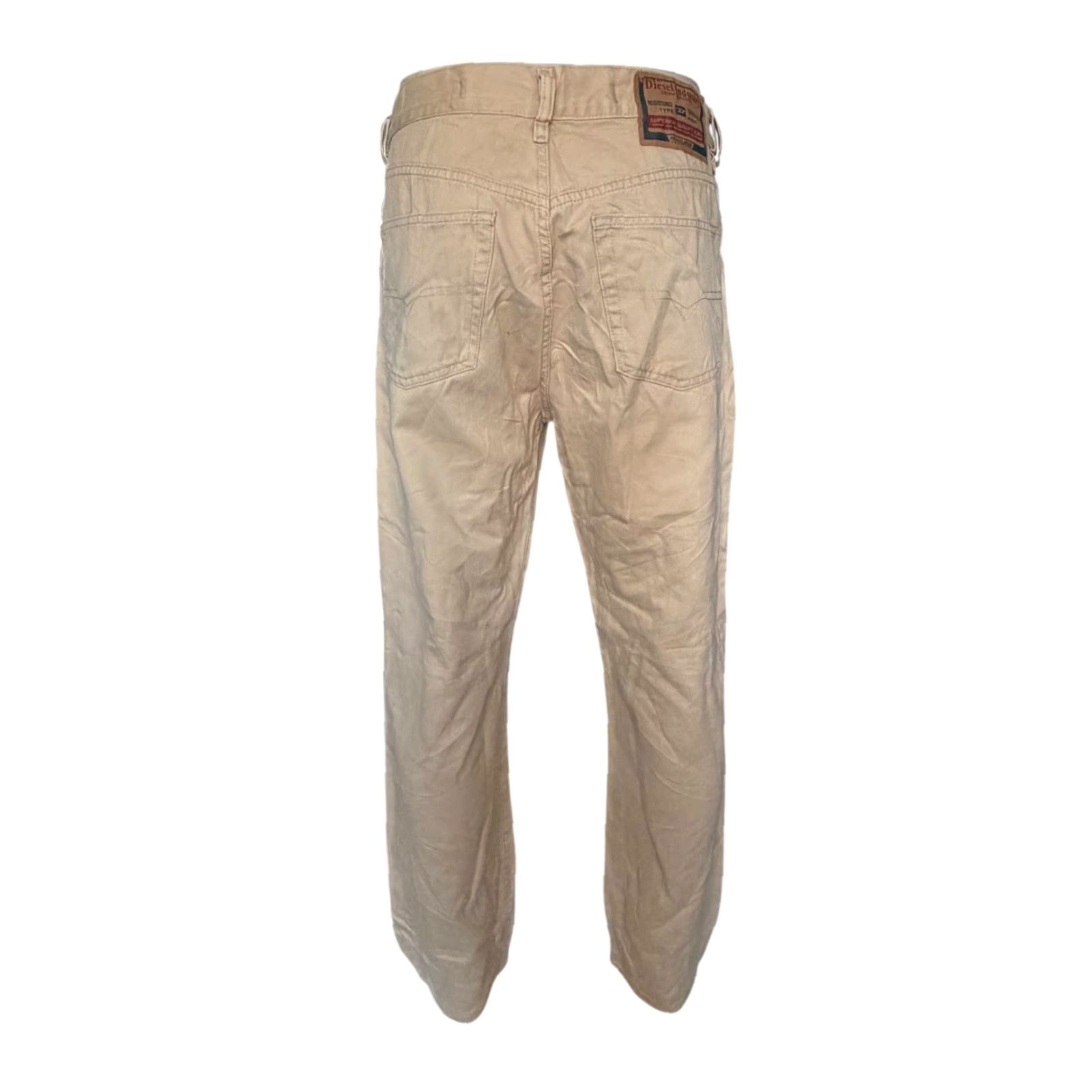 Diesel DIESEL Industry “Cheyenne” Denim Jeans 34 L32 Beige Made in Italy Size US 34 / EU 50 - 3 Thumbnail