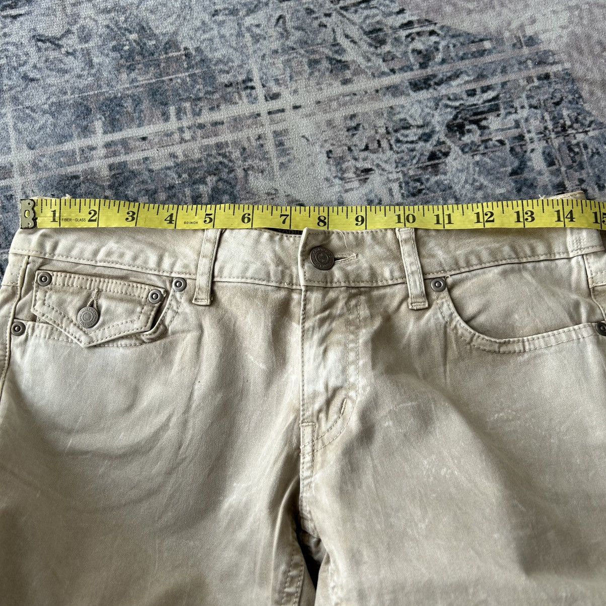 If Six Was Nine Tornado Mart Flared Plain Pants Size US 29 - 19 Thumbnail