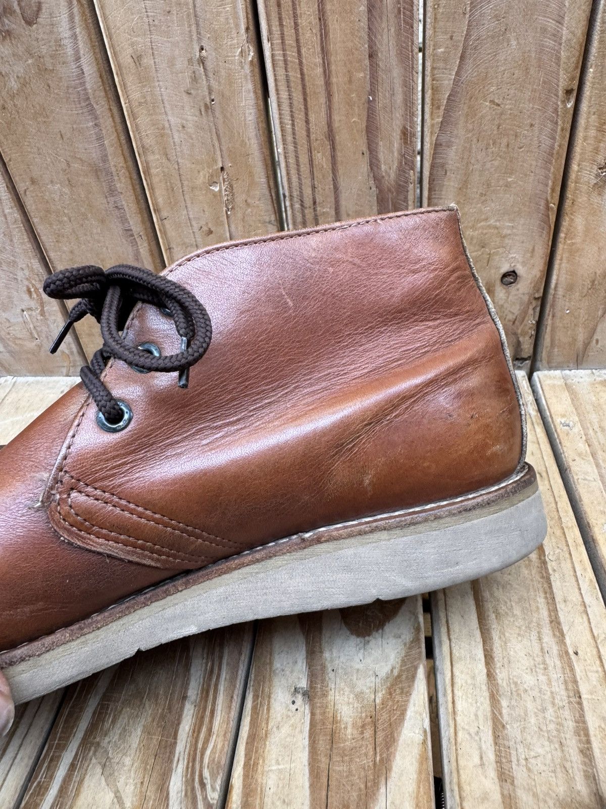 Red Wing Red wing 595 brown Men’s Chukka leather boots US 9 E2 UK 8 Size US 9 / EU 42 - 17 Thumbnail